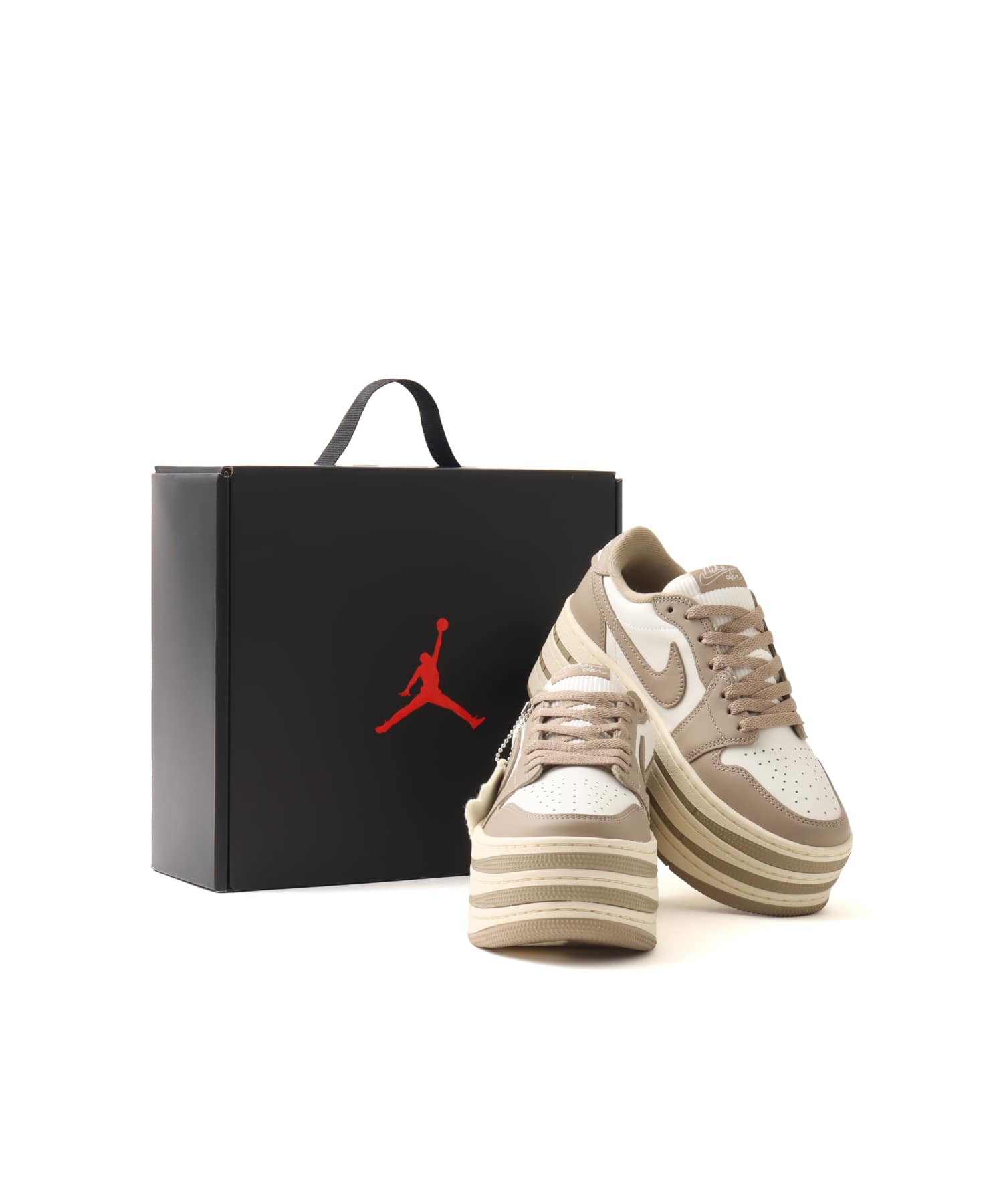 JORDAN BRAND AIR JORDAN 1 TRIPLE STACK KHAKI/KHAKI-SAIL-COCONUT MILKの画像