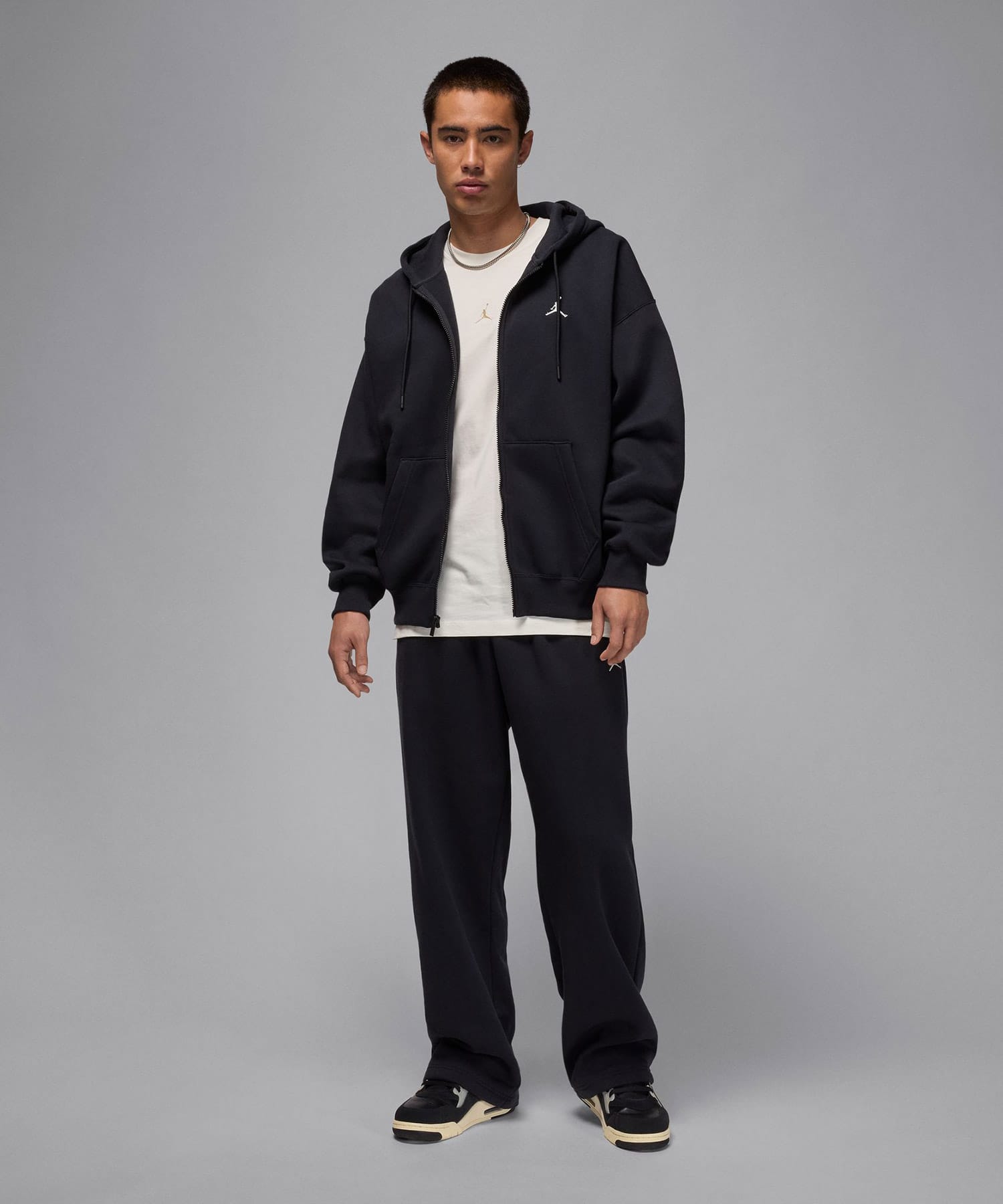 JORDAN BRAND M J BRK OVS FZ HD BLACKの画像