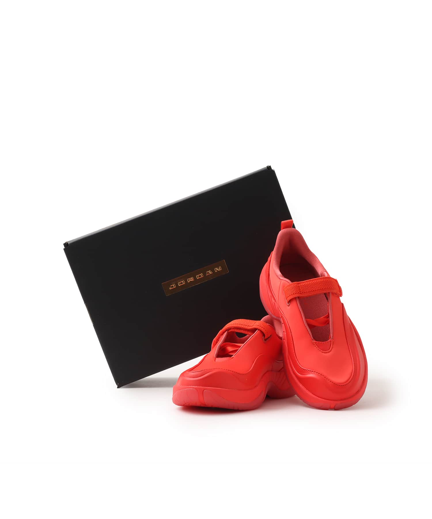 JORDAN BRAND WMNS JORDAN POINTE CHILE RED/PUEBLO REDの画像