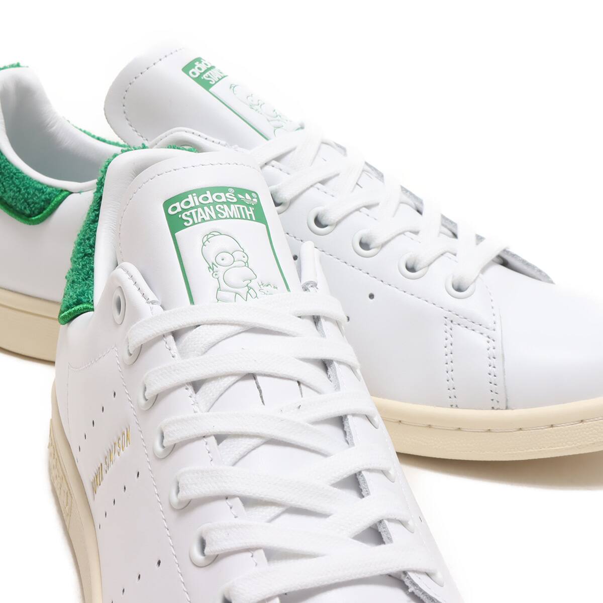 adidas HOMER SIMPSON x STAN SMITH FTWR WHITE/GREEN/CREAM WHITE 23FW-S