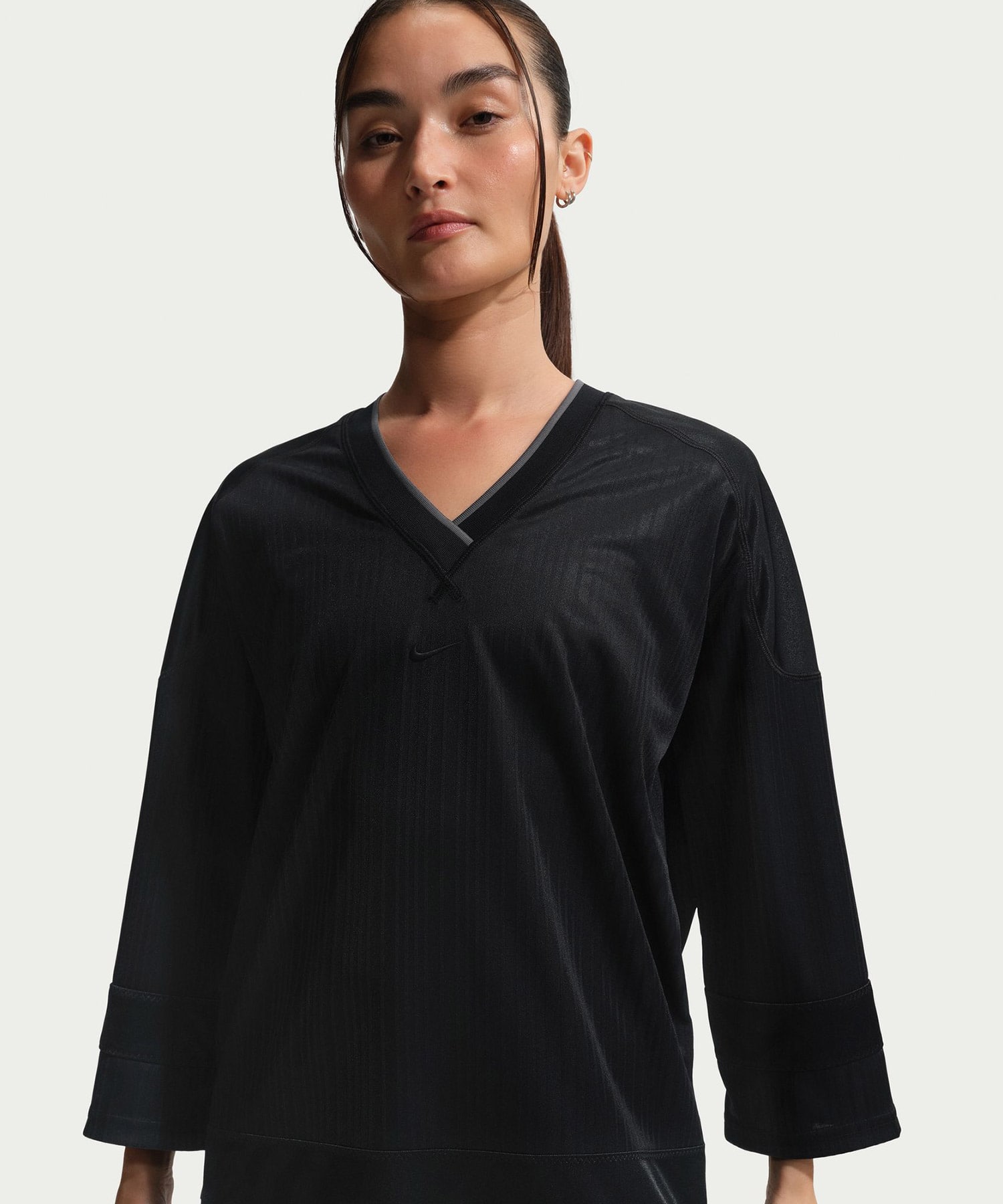 NIKE AS W NSW JERSEY TUNIC MOD BLACKの画像