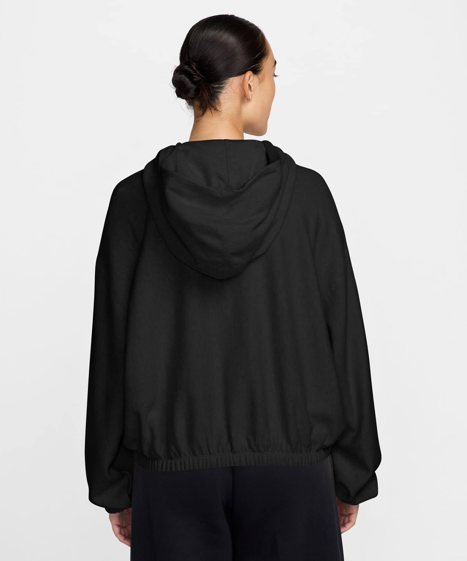 NIKE AS W NSW STREET GFX PO HDY S BLACKの画像