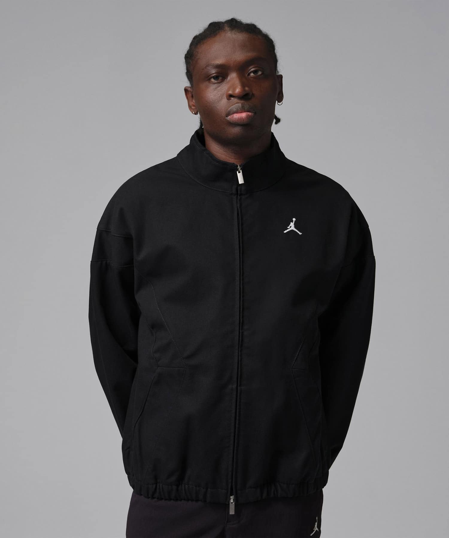 JORDAN BRAND M J FLT GFX WORKWEAR JKT BLACKの画像