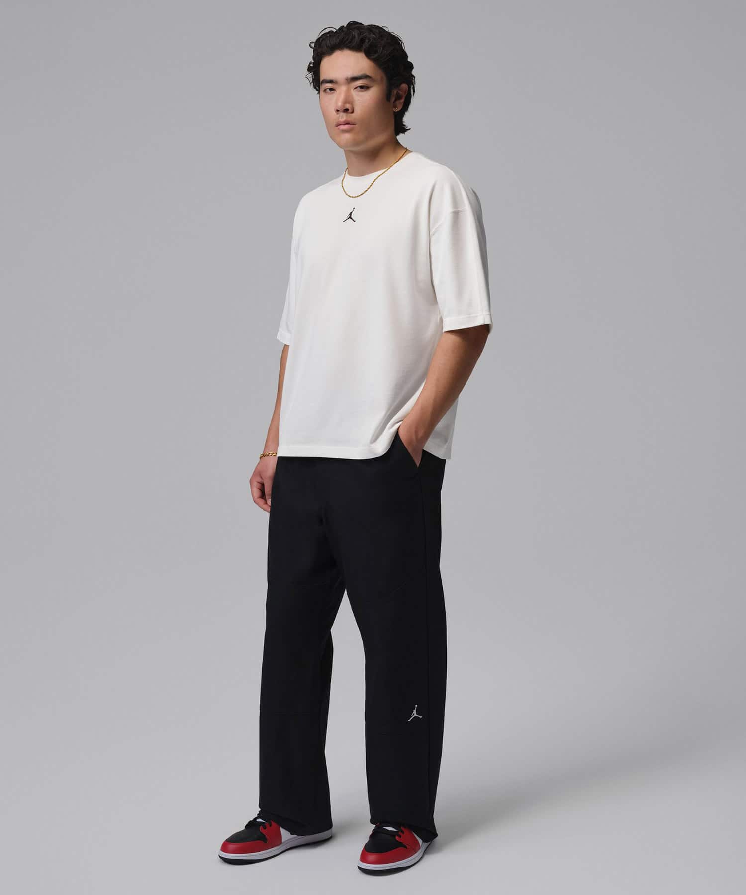 JORDAN BRAND M J FLT HVYWT SS TOP SAIL/SAIL/(BLACK)の画像