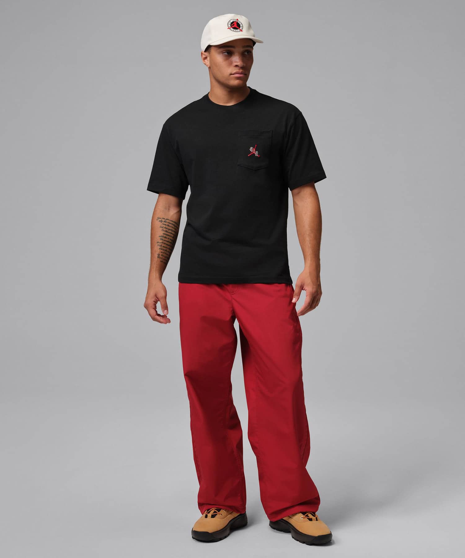 JORDAN BRAND M J POCKET SS CREW BLACKの画像