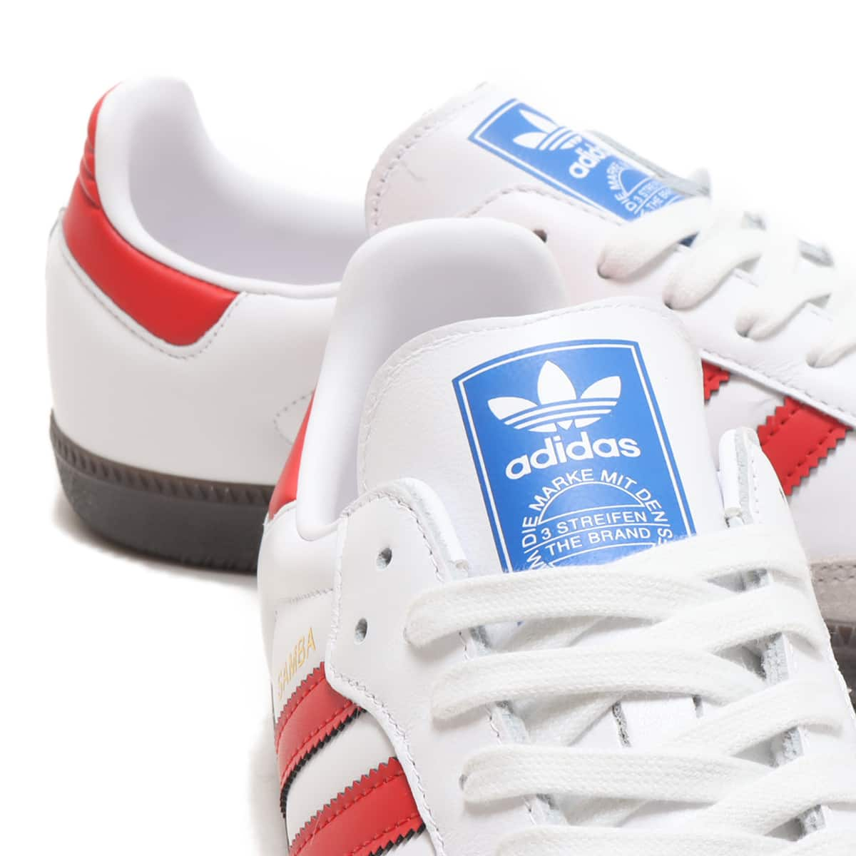 adidas SAMBA OG FOOTWEAR WHITE/BETTER SCARLET/SUPPLIER COLOR 23FW-S