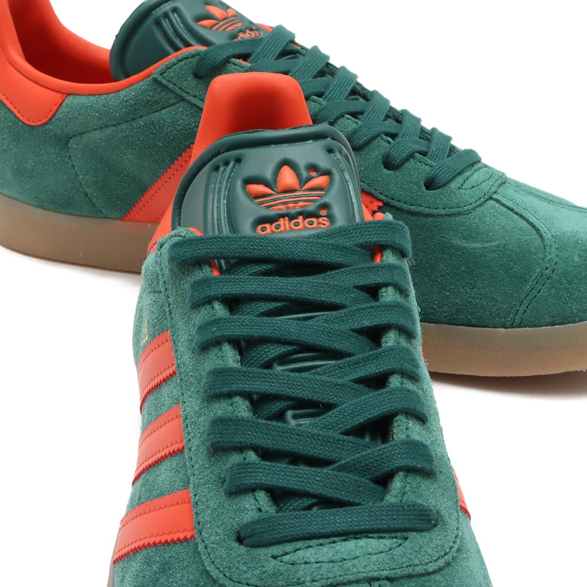 adidas GAZELLE CGREEN/PRERED/GUM3