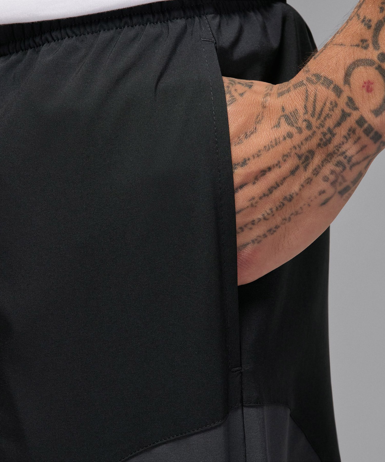 JORDAN BRAND M J DF SPRT WOVEN SHORT JT BLACK/ANTHRACITE/UNIVERSITY REDの画像