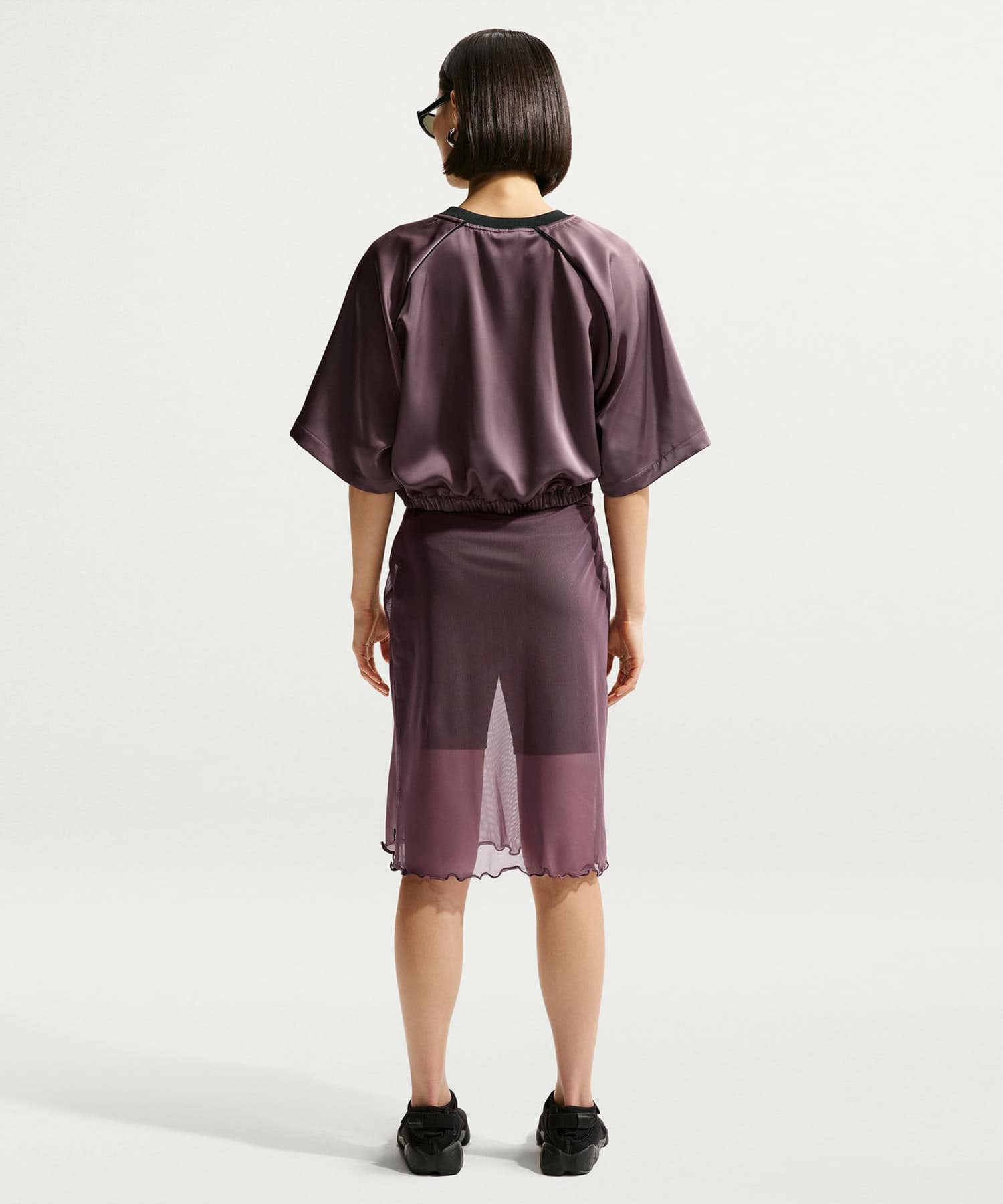 NIKE AS W NSW OFFLN WVN STN SS TOP TATTOO/(BLACK)の画像