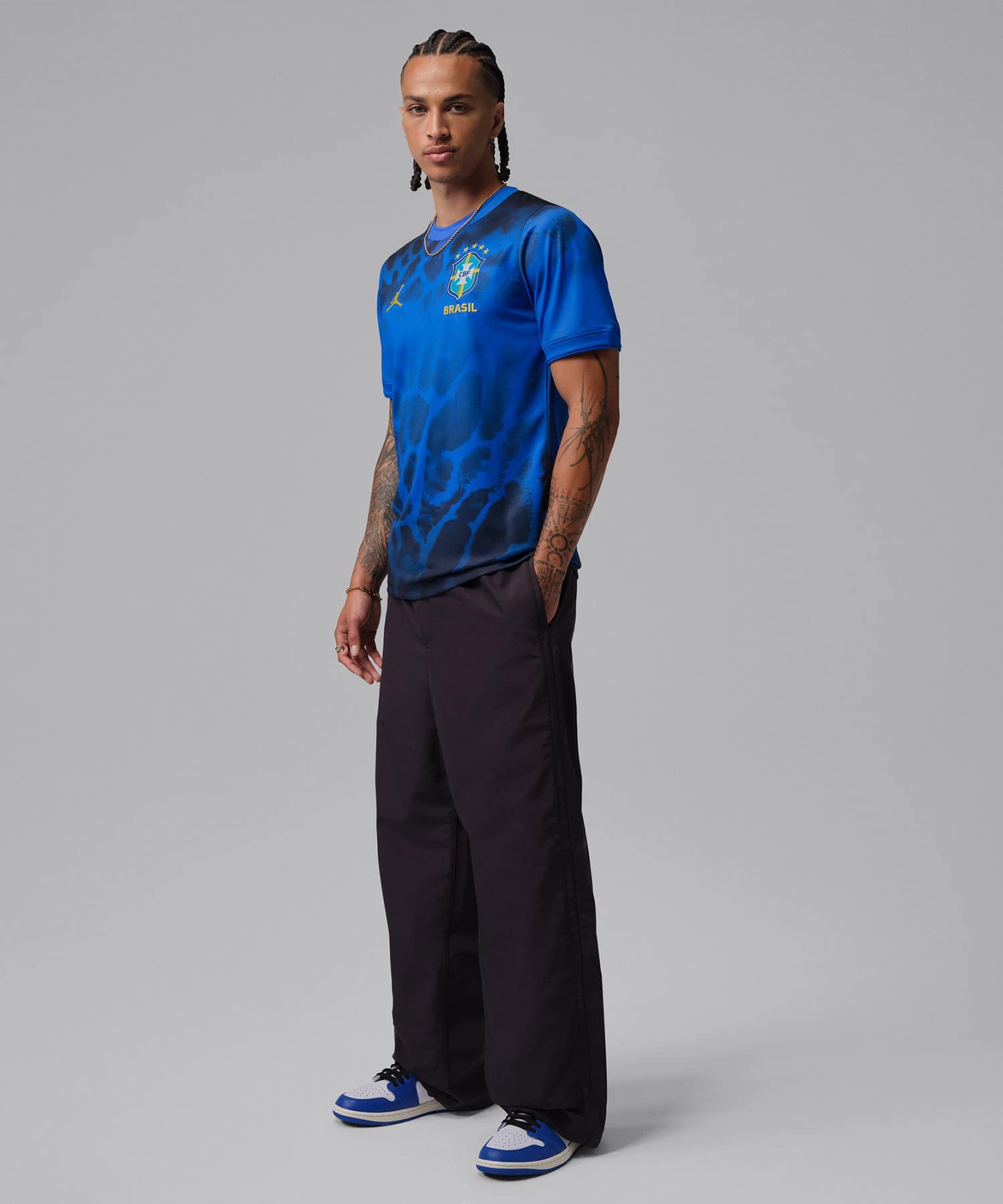 NIKE CBF M JM DF ACDPR SS PM TOP HYPER ROYAL/(P109C) (NO SPONSOR)の画像