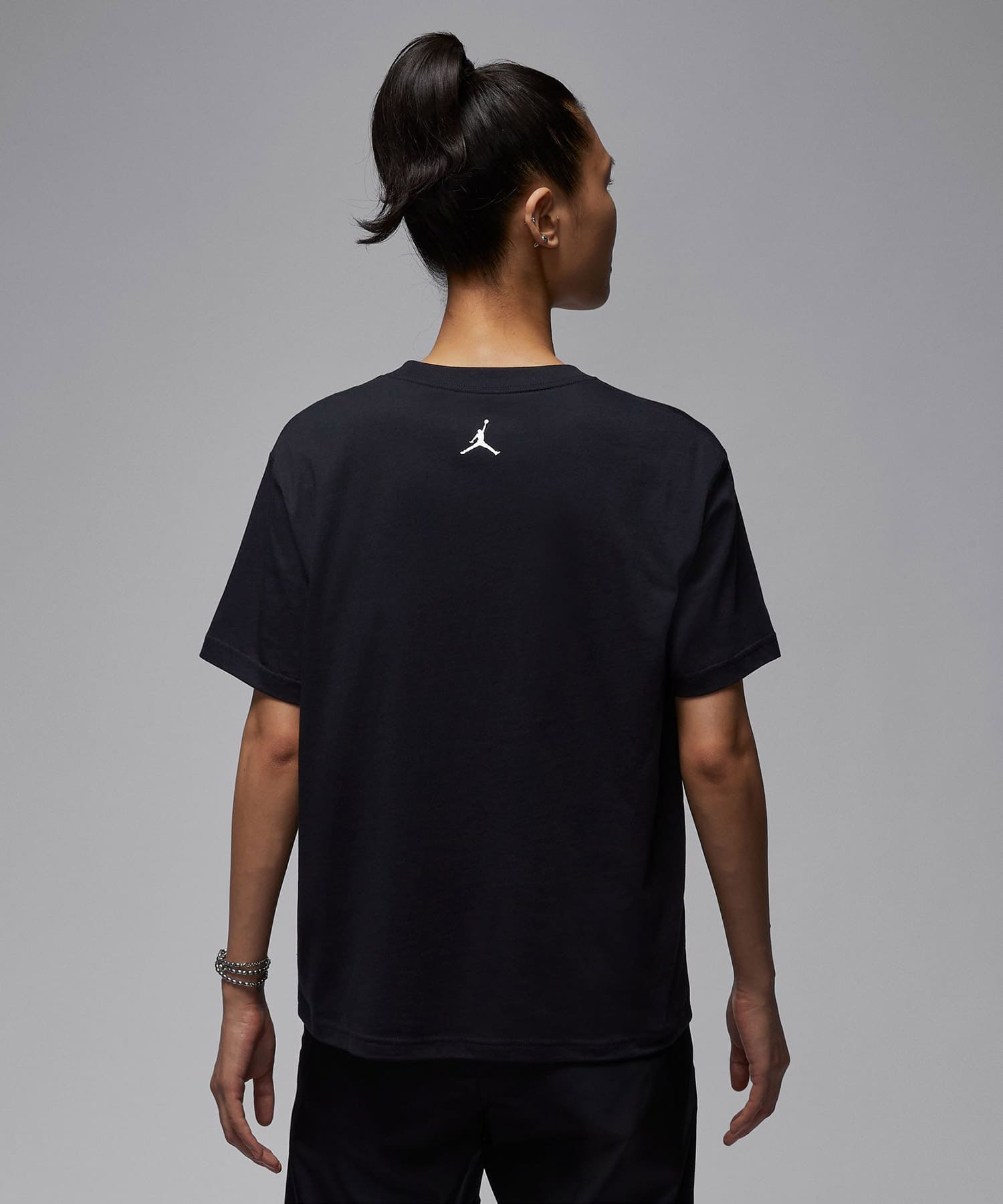 JORDAN BRAND AS W J BRK SS GF GFX TEE VINE BLACK/WHITEの画像