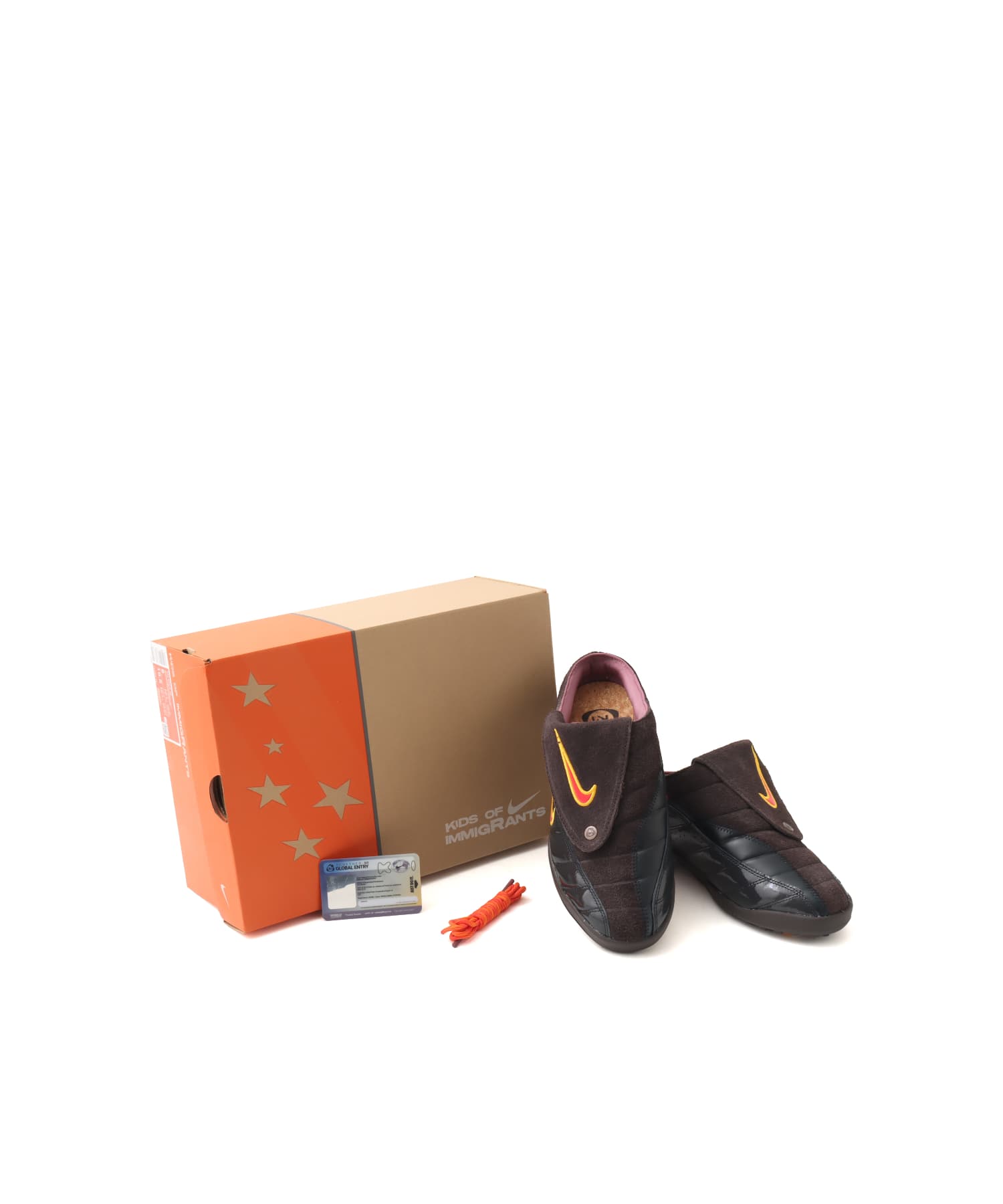 NIKE T90 MULE SP VELVET BROWN/UNIVERSITY GOLDの画像