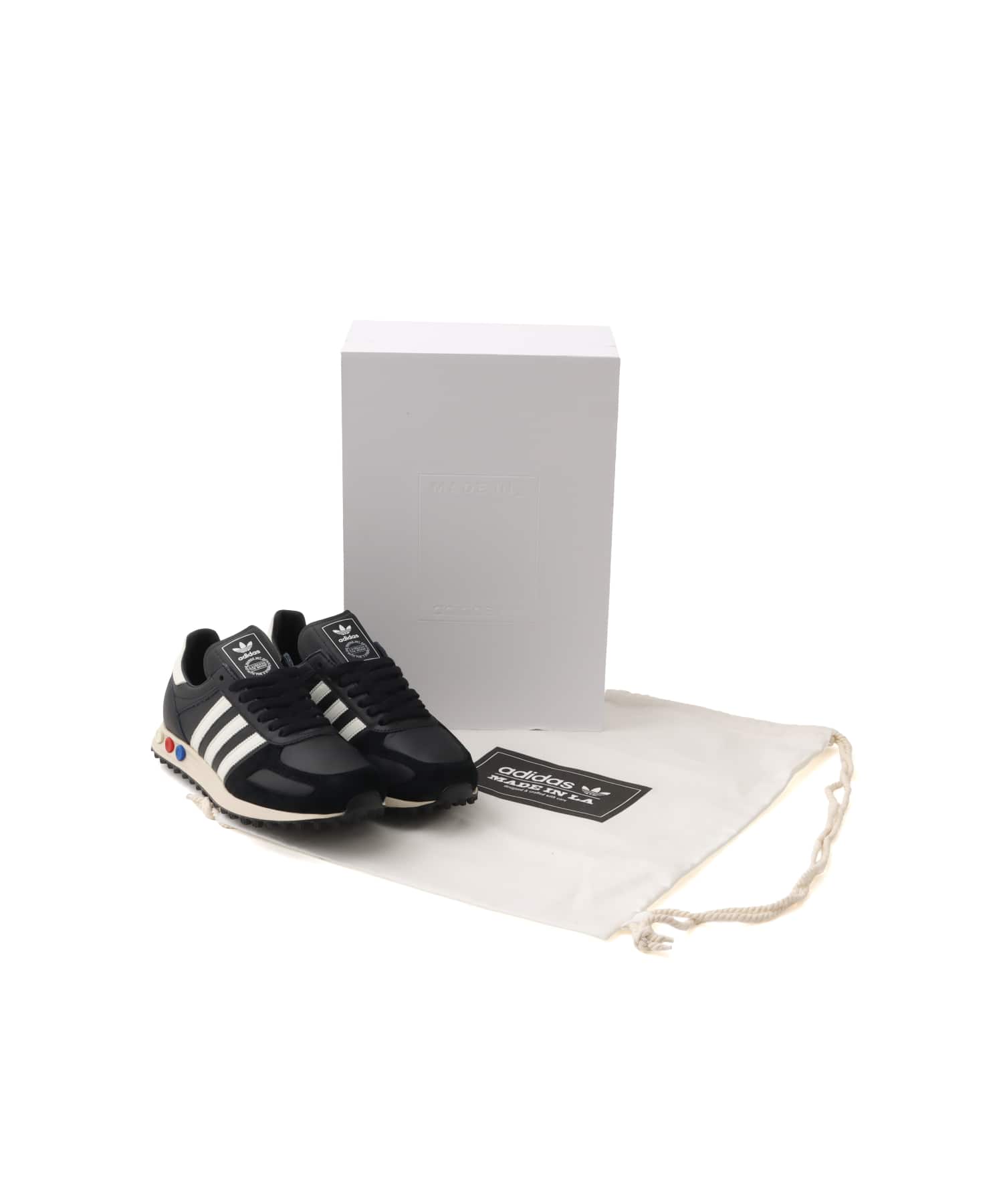 adidas LA TRAINER OG MADE IN USA CBLACK/FTWWHT/CARBONの画像