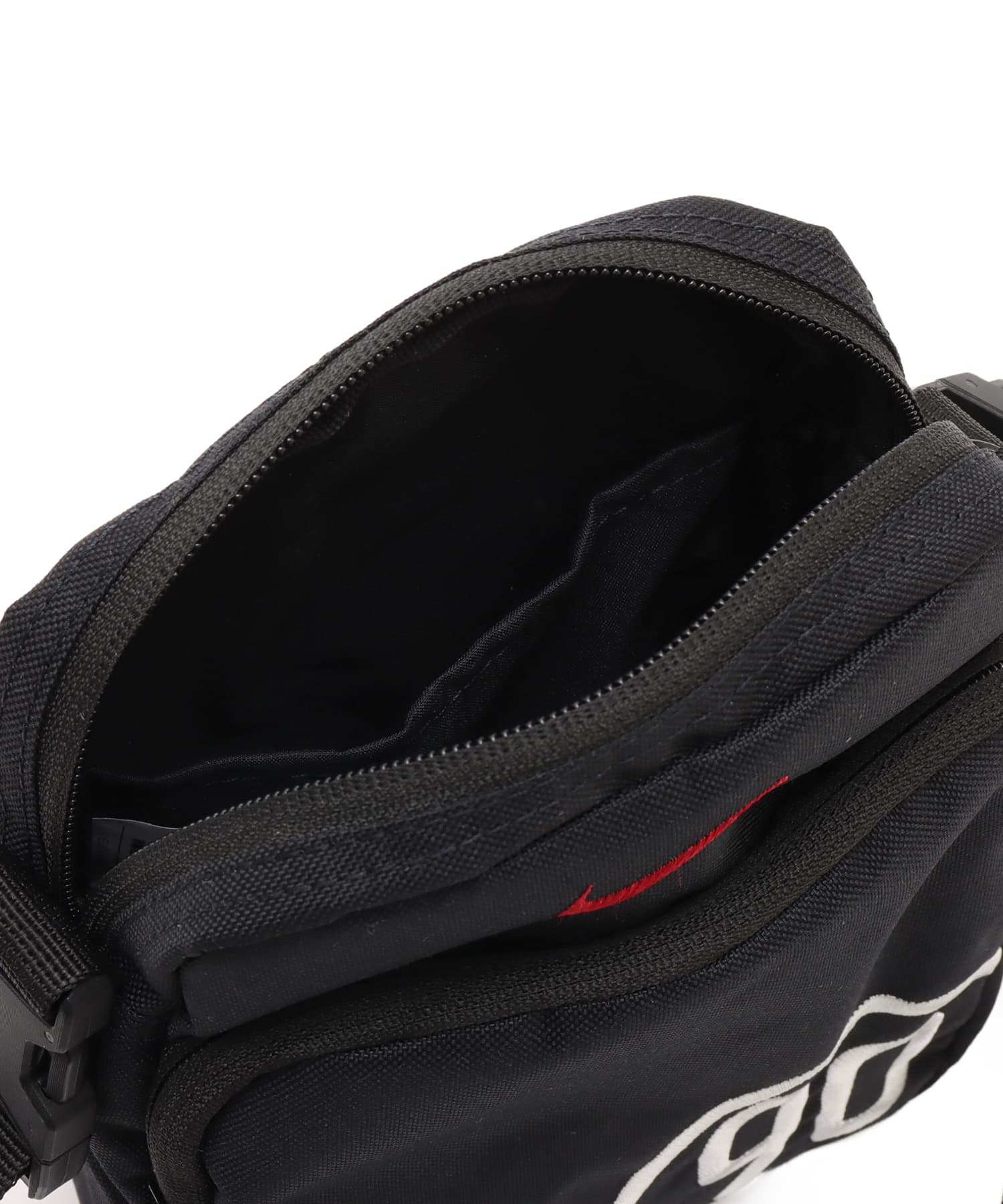 NIKE NK HERITAGE CROSSBODY T90 FA25 BLACK/BLACK/GYM REDの画像