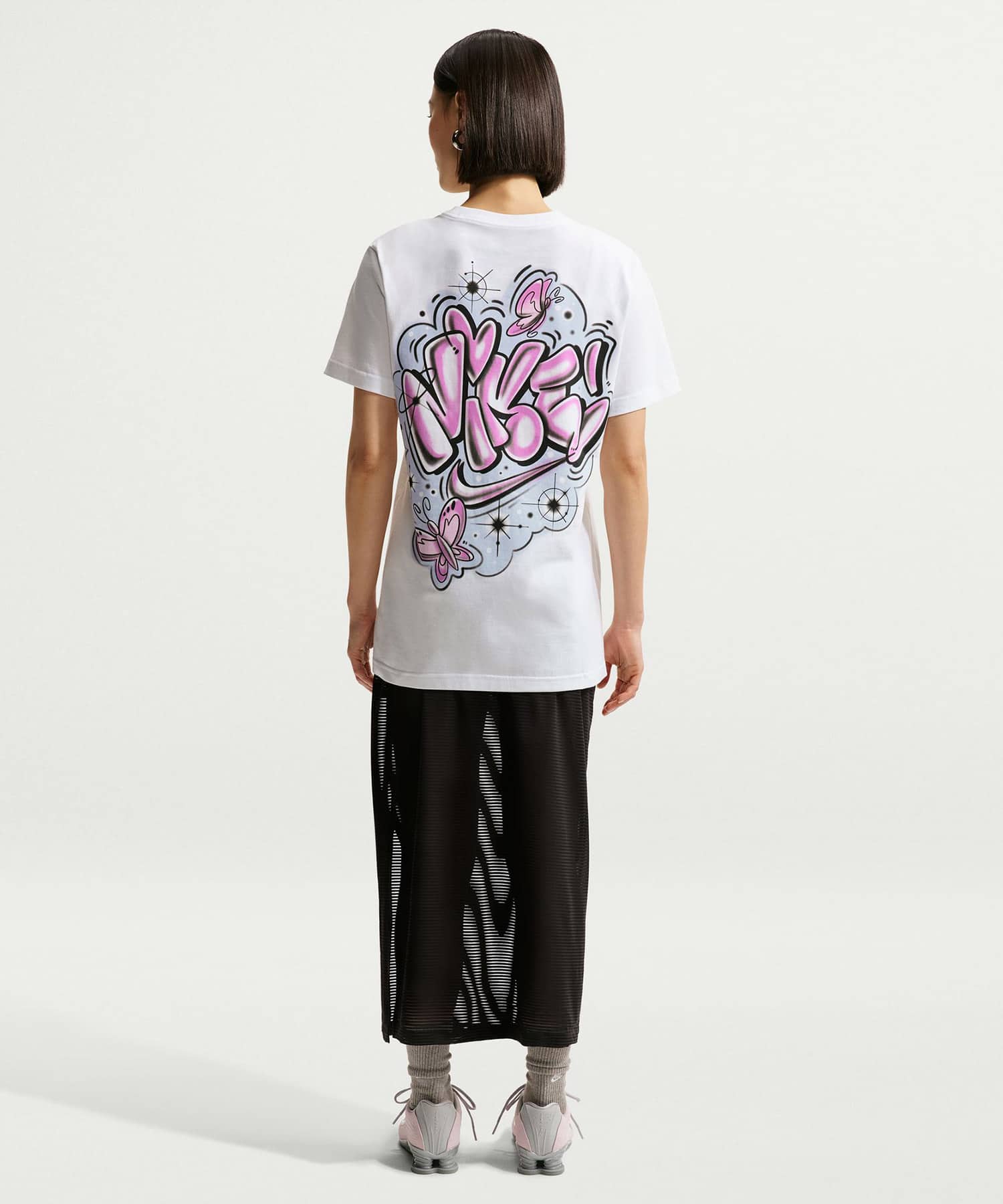 NIKE AS W NSW CLSC BF ARBRSH BTTR T WHITEの画像