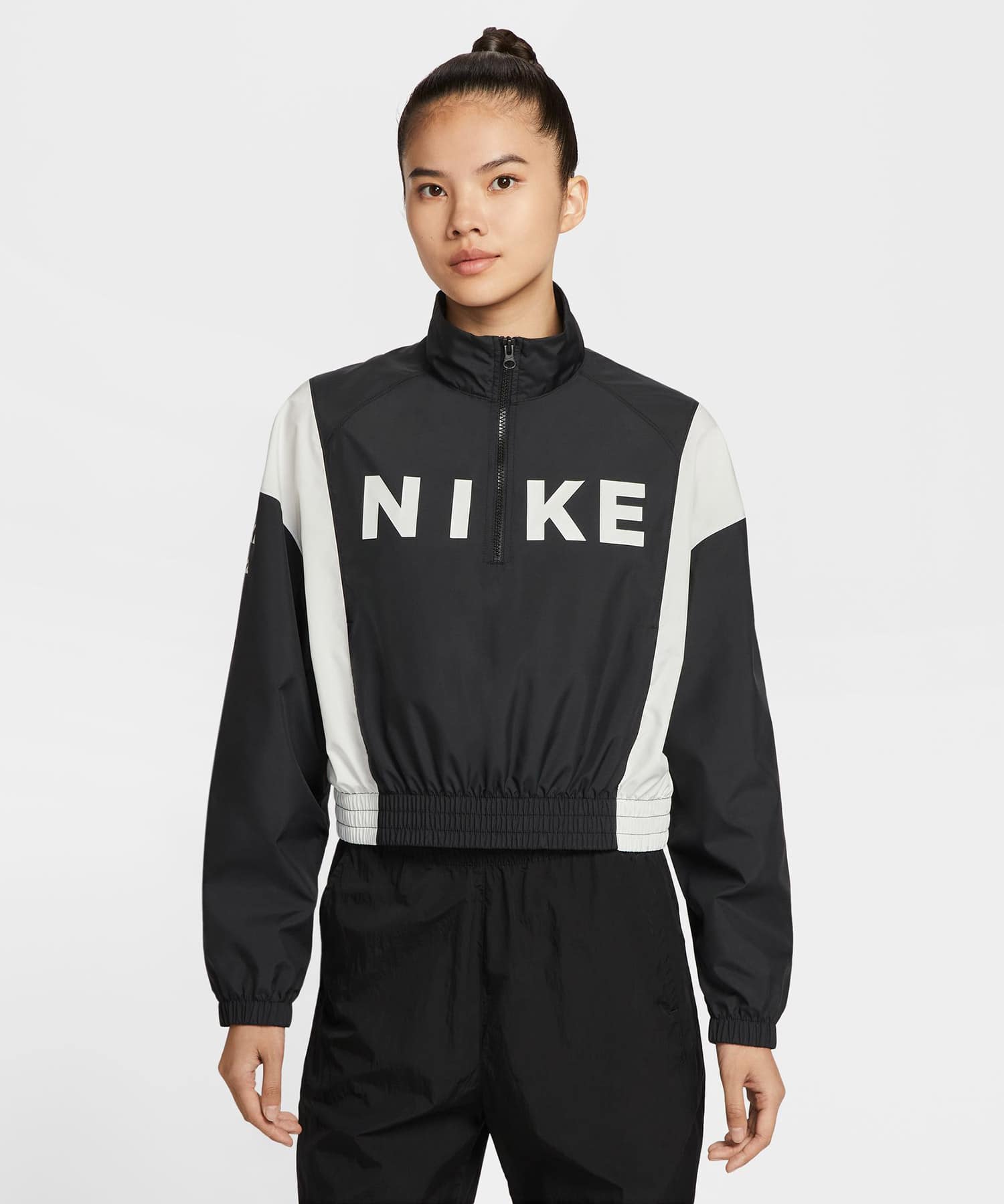NIKE AS W NSW CLSSC WVN REMIX LTWT BLACK/BLACK/SAILの画像