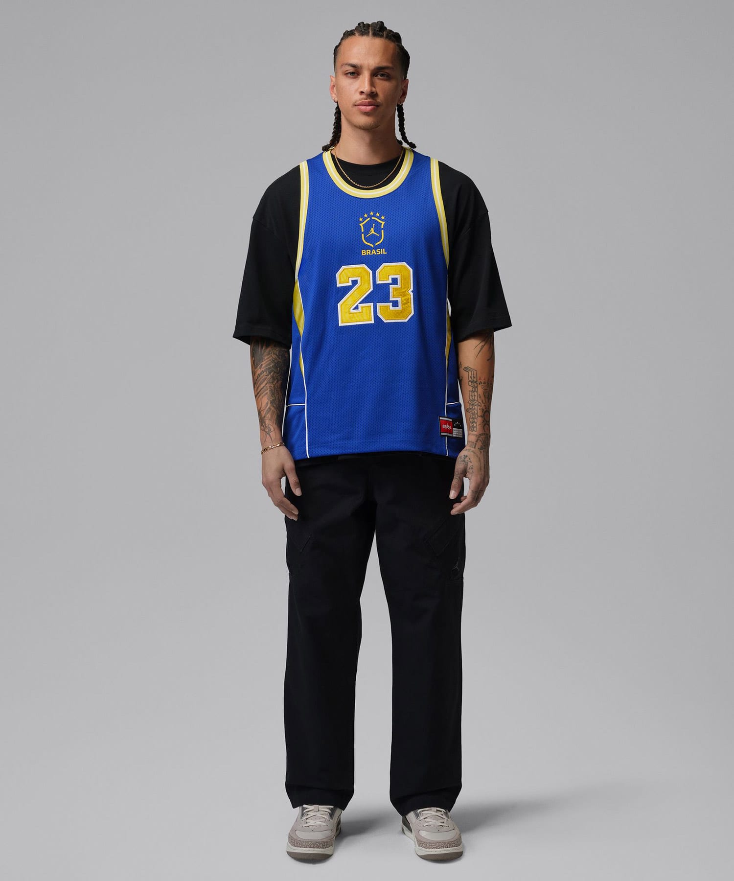 JORDAN BRAND M J ESS MESH JERSEY P6 OLD ROYALの画像