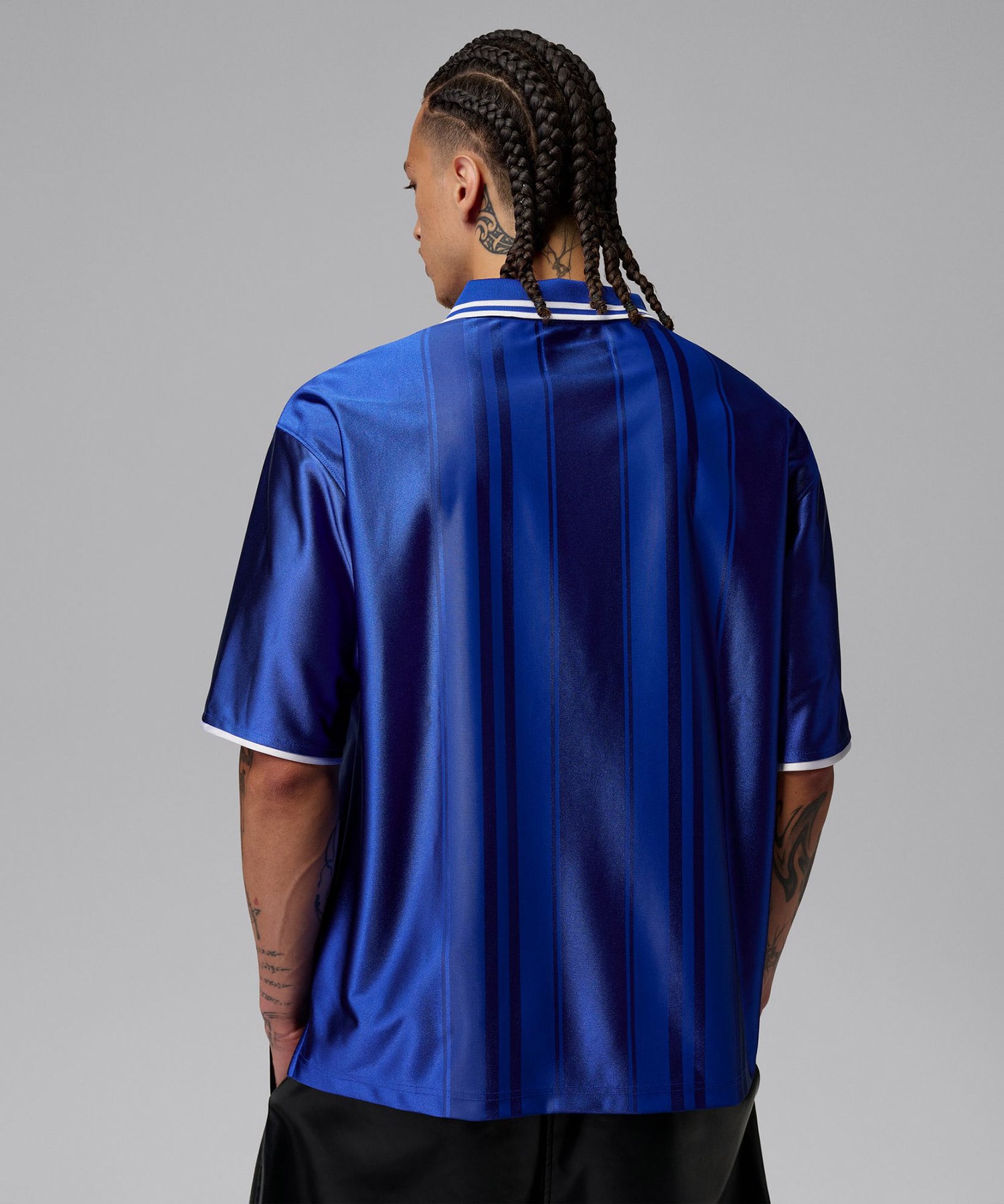 JORDAN BRAND M J POLO TOP P6 OLD ROYAL/WHITEの画像