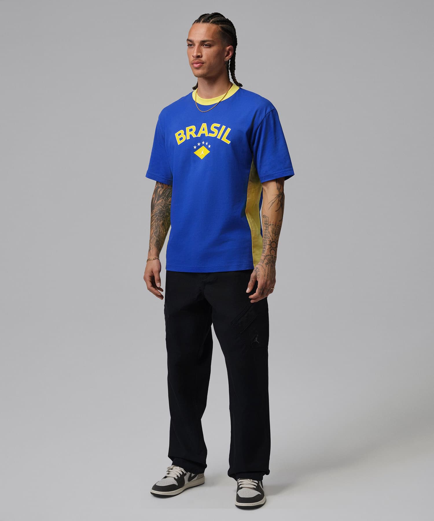 JORDAN BRAND M J 85 SS NVL GX CREW P6 OLD ROYALの画像