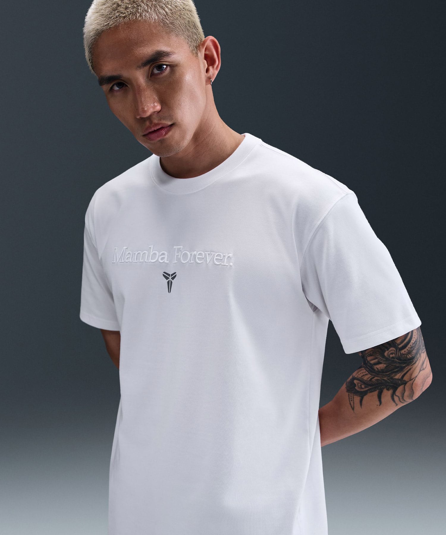 NIKE AS KB M NK DF TEE M90 MF WHITEの画像