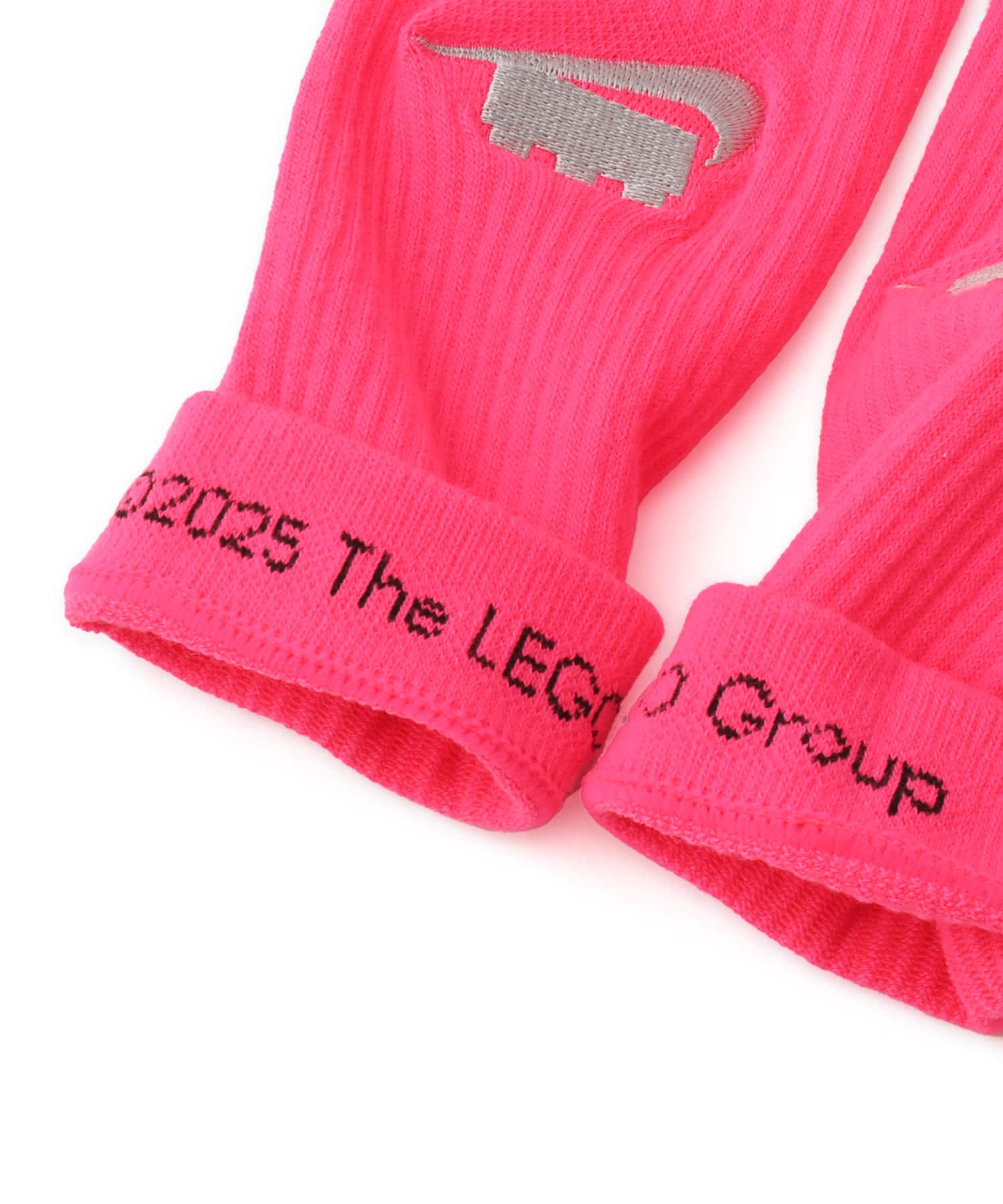 NIKE x LEGOR Collection JAGUAR SOCK HYPER PINK/RUSH RED/(METALLIC SILVER)の画像