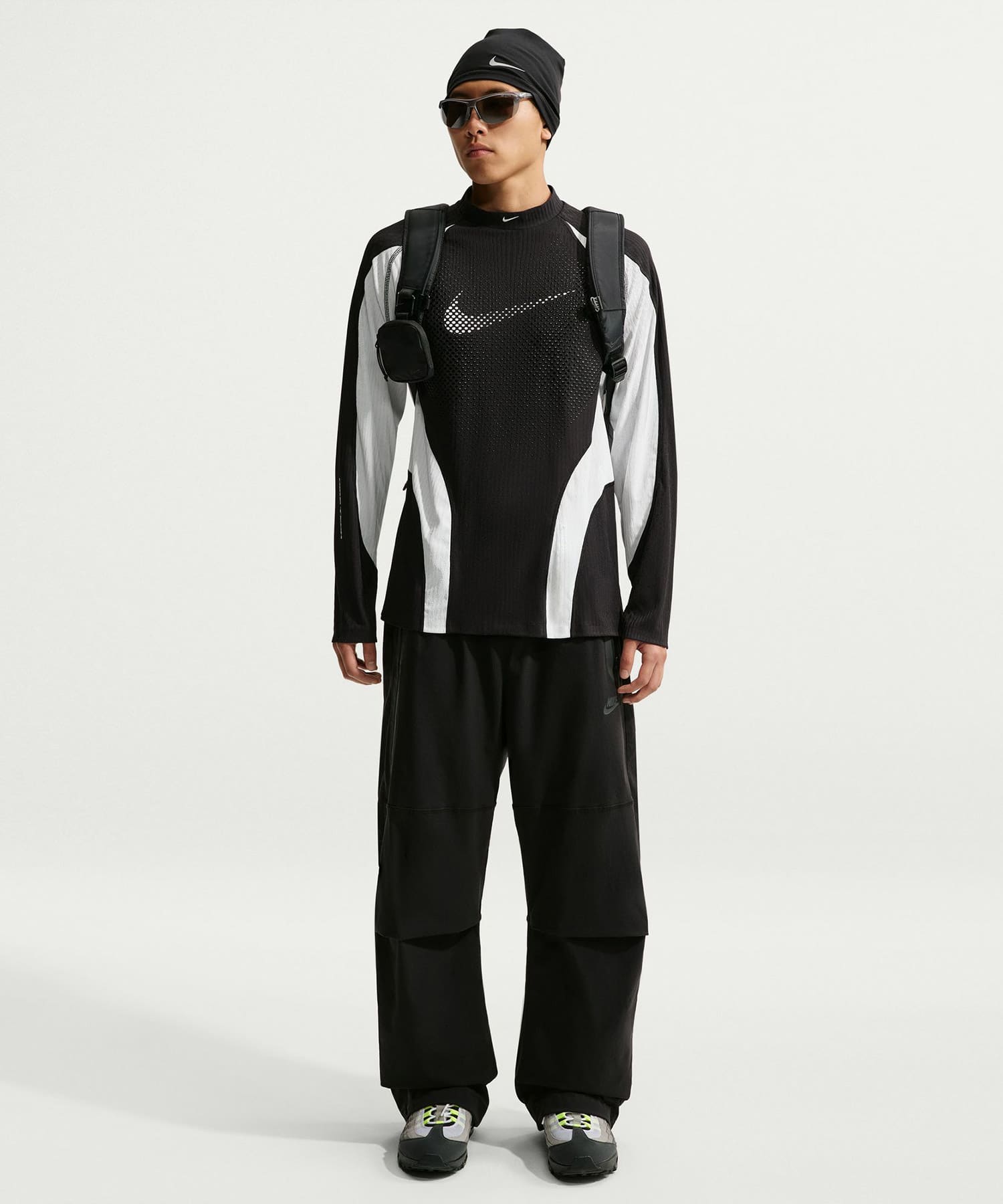 NIKE AS M NK TCH DFADV MAGNA JERSEY BLACKの画像