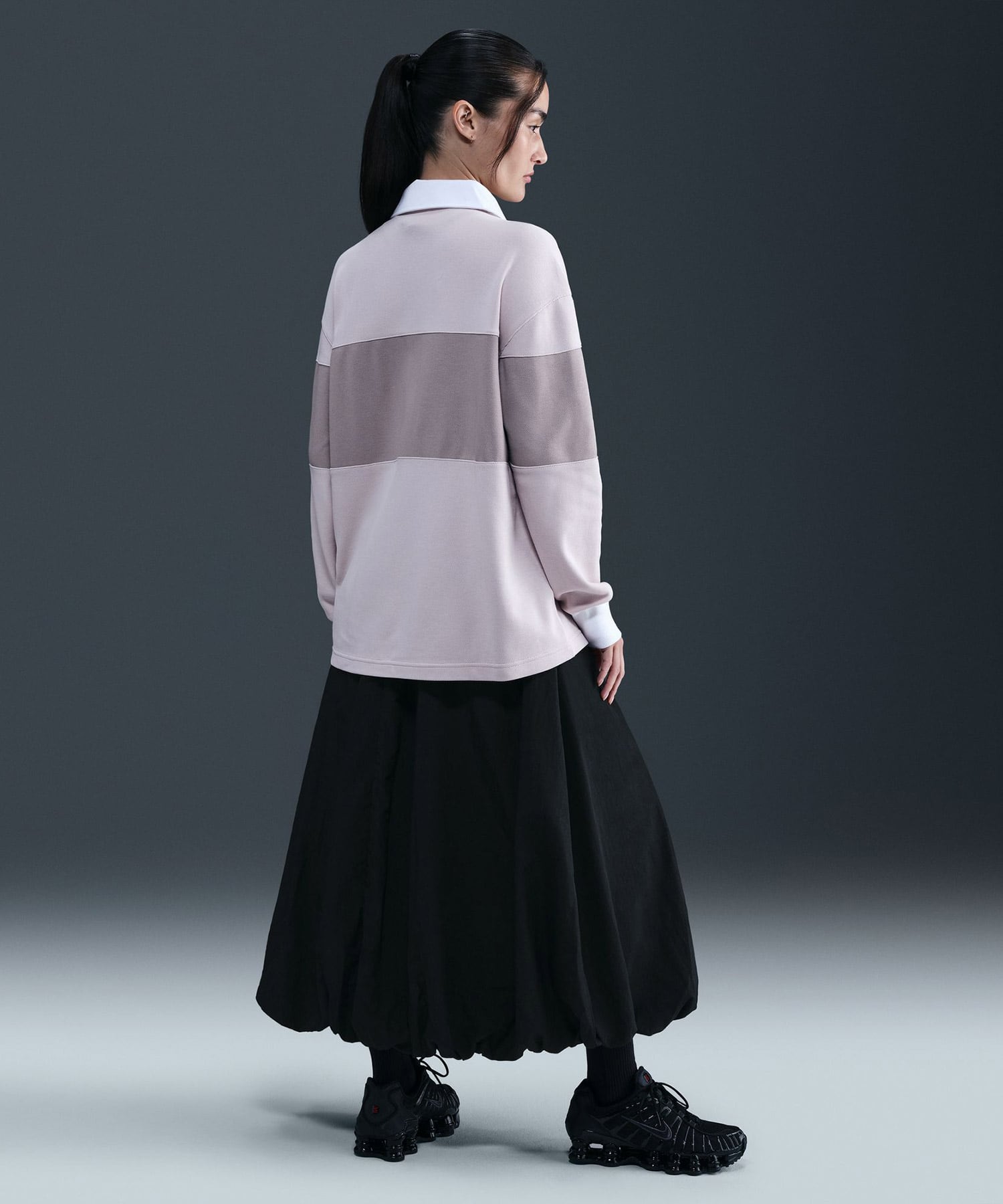 NIKE AS W NSW WR SKIRT BLACK/SAILの画像