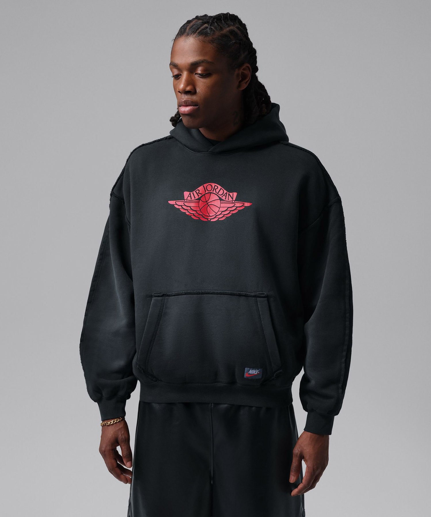 JORDAN BRAND M J FLT WINGS FLC PO BLACKの画像
