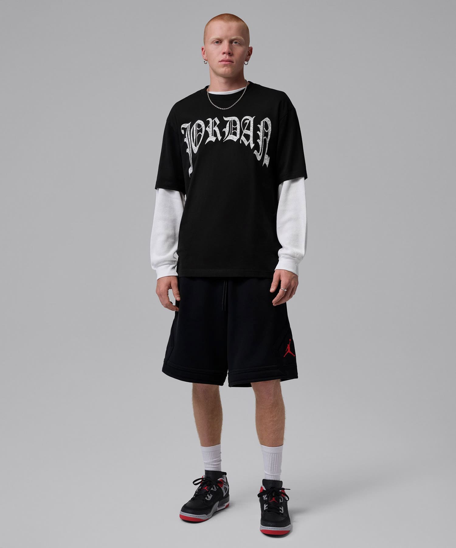 JORDAN BRAND M J BRK S GOTHIC 85 SS CREW BLACKの画像
