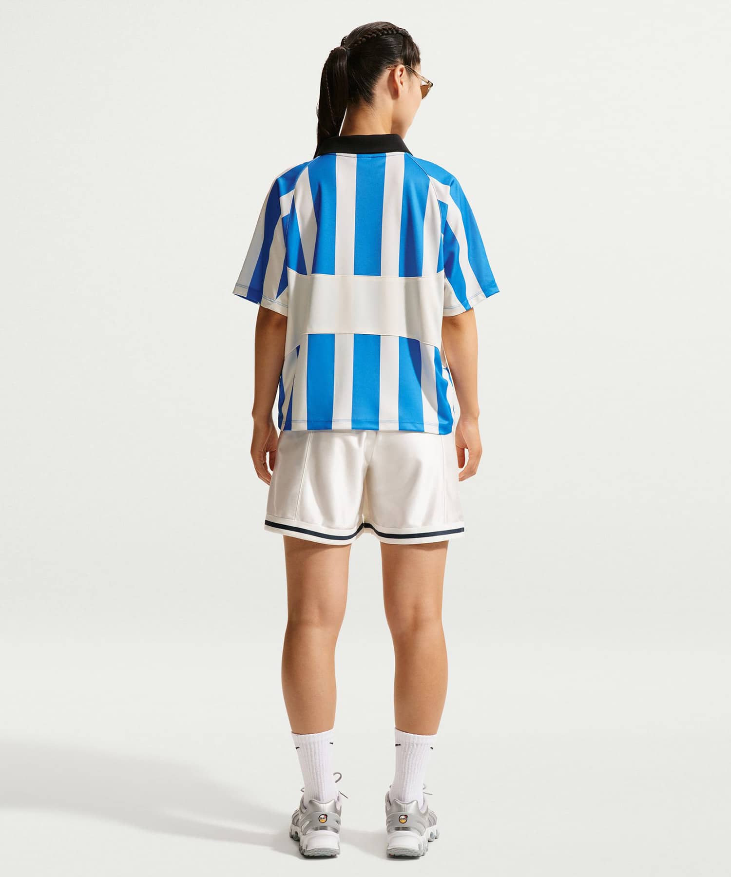 NIKE AS W NSW STREET OS SS STRP JSY LT PHOTO BLUE/CHALK/LT PHOTO BLUE/(BLACK)の画像