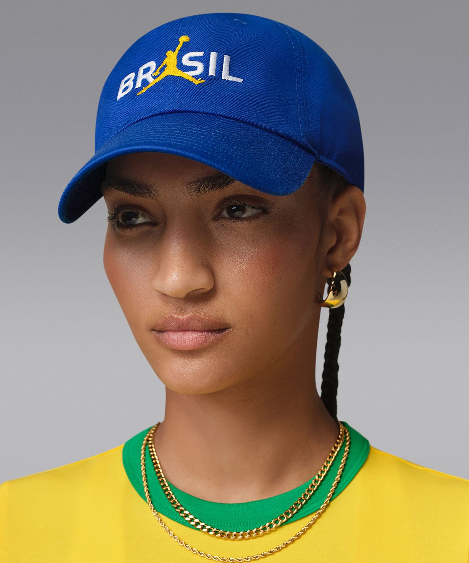 JORDAN BRAND U J CLUB CAP US CB P6 OLD ROYAL/(VARSITY MAIZE)の画像