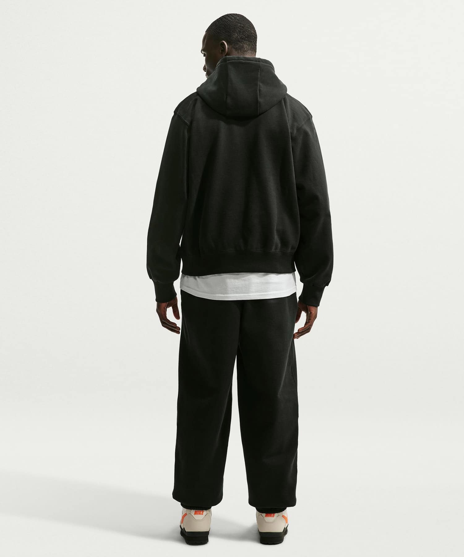 NIKE M NRG NK 560 FLEECE HOODIE BLACKの画像
