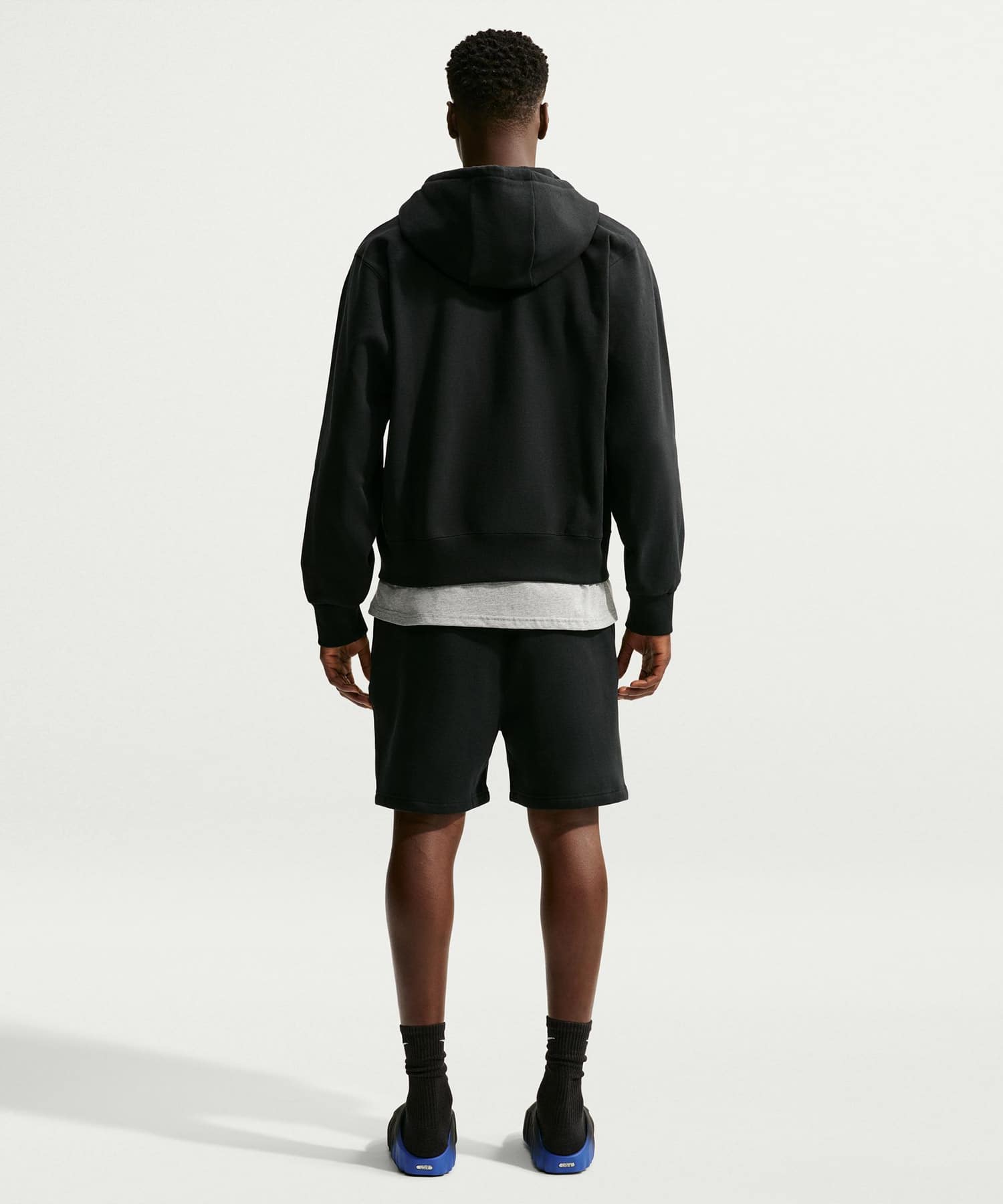 NIKE M NRG NK 560 FLEECE FULL-ZIP HOODIE BLACKの画像
