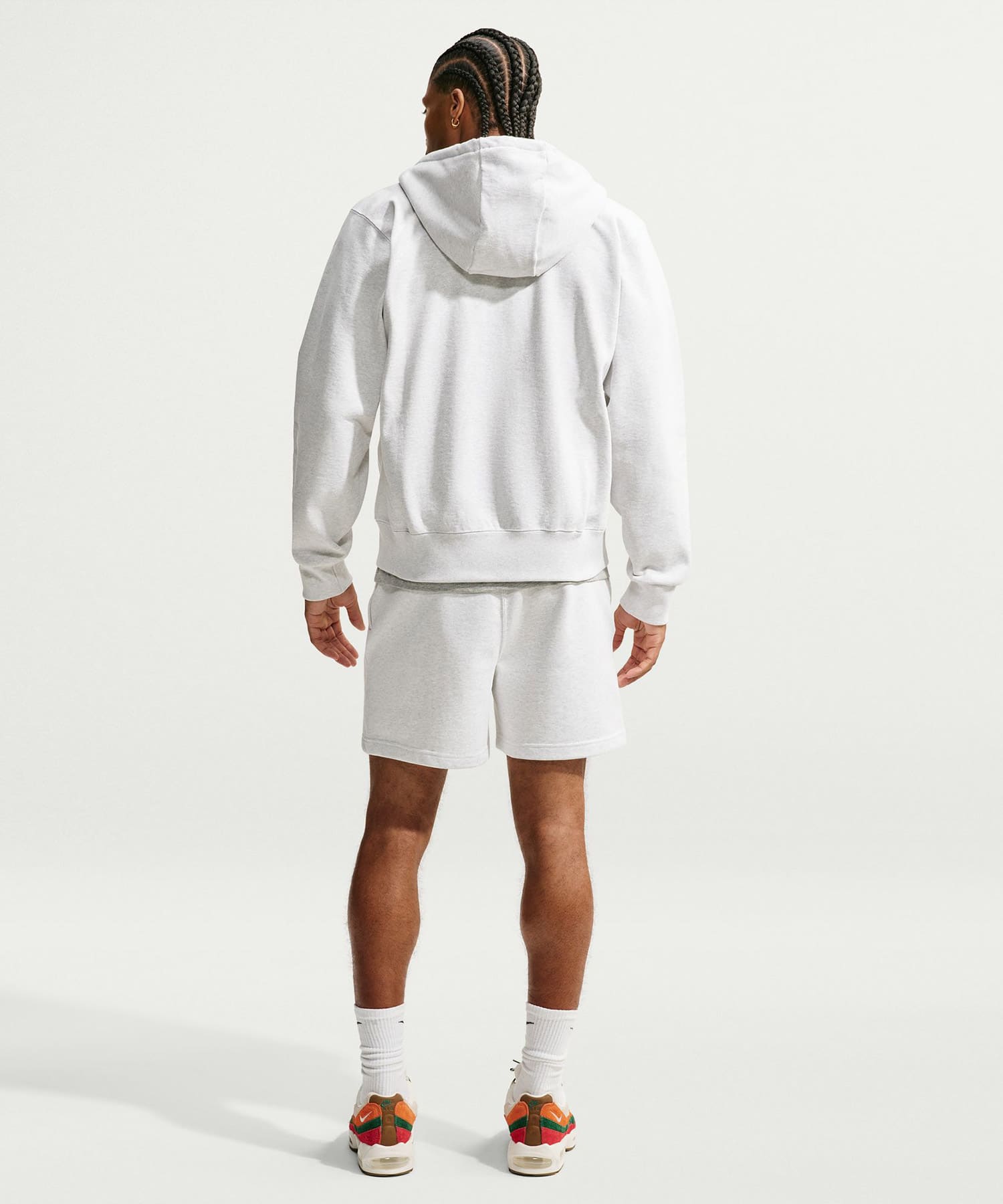 NIKE M NRG NK 560 FLEECE FULL-ZIP HOODIE BEIGEの画像