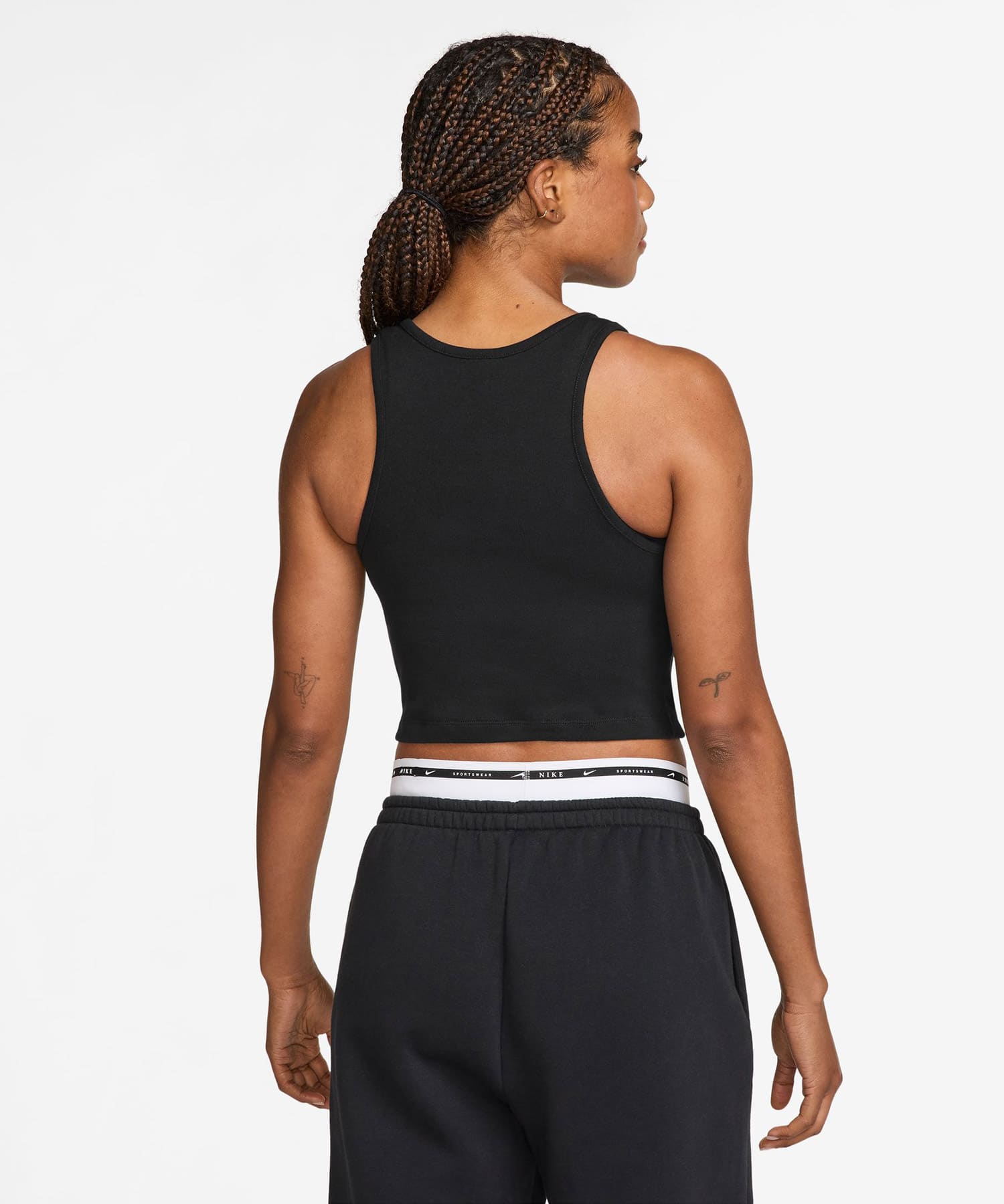 NIKE AS W NK STREET GX CROP TANK BLACKの画像