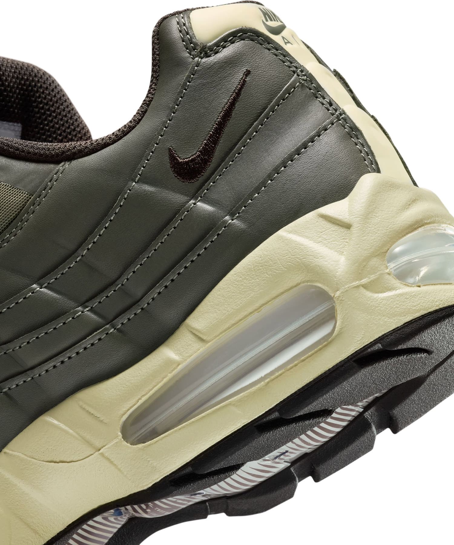 NIKE NIKE AIR MAX 95 ZIPPER MEDIUM OLIVE/VELVET BROWN-ALABASTERの画像