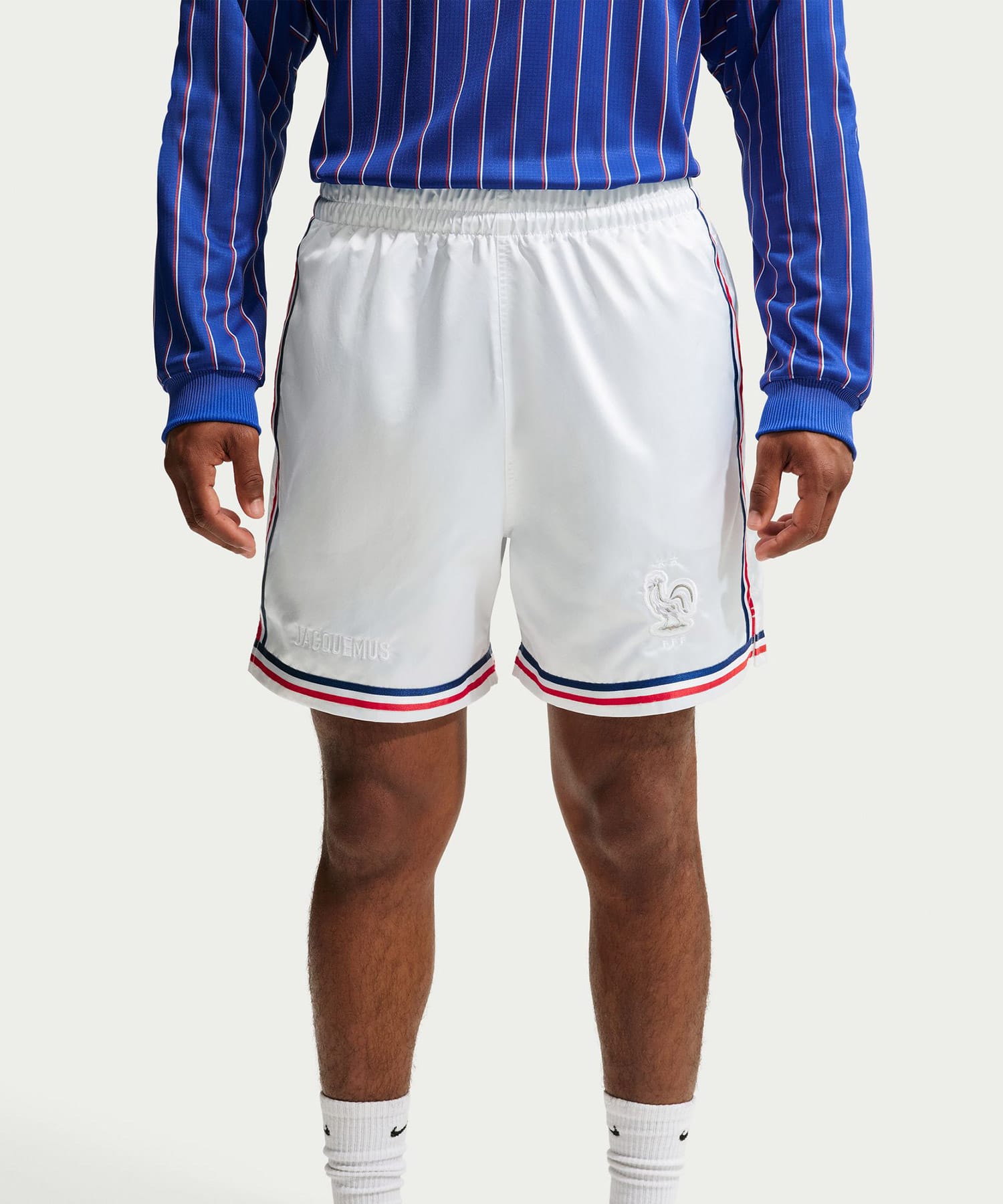 NIKE FFX M NK AU SOCCER SHORT WHITEの画像