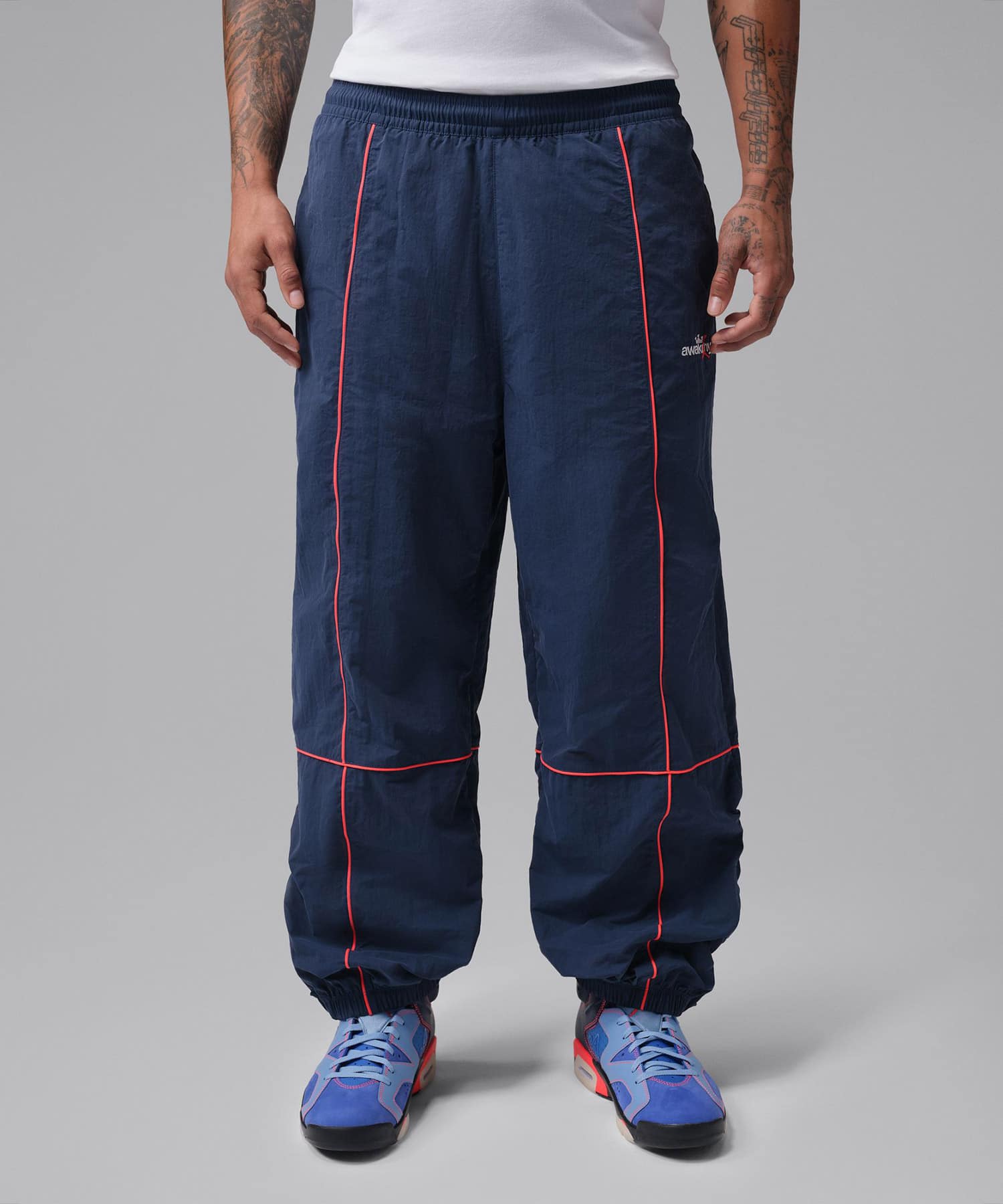 JORDAN BRAND M J AWAKE NY TRACK PANT NAVYの画像