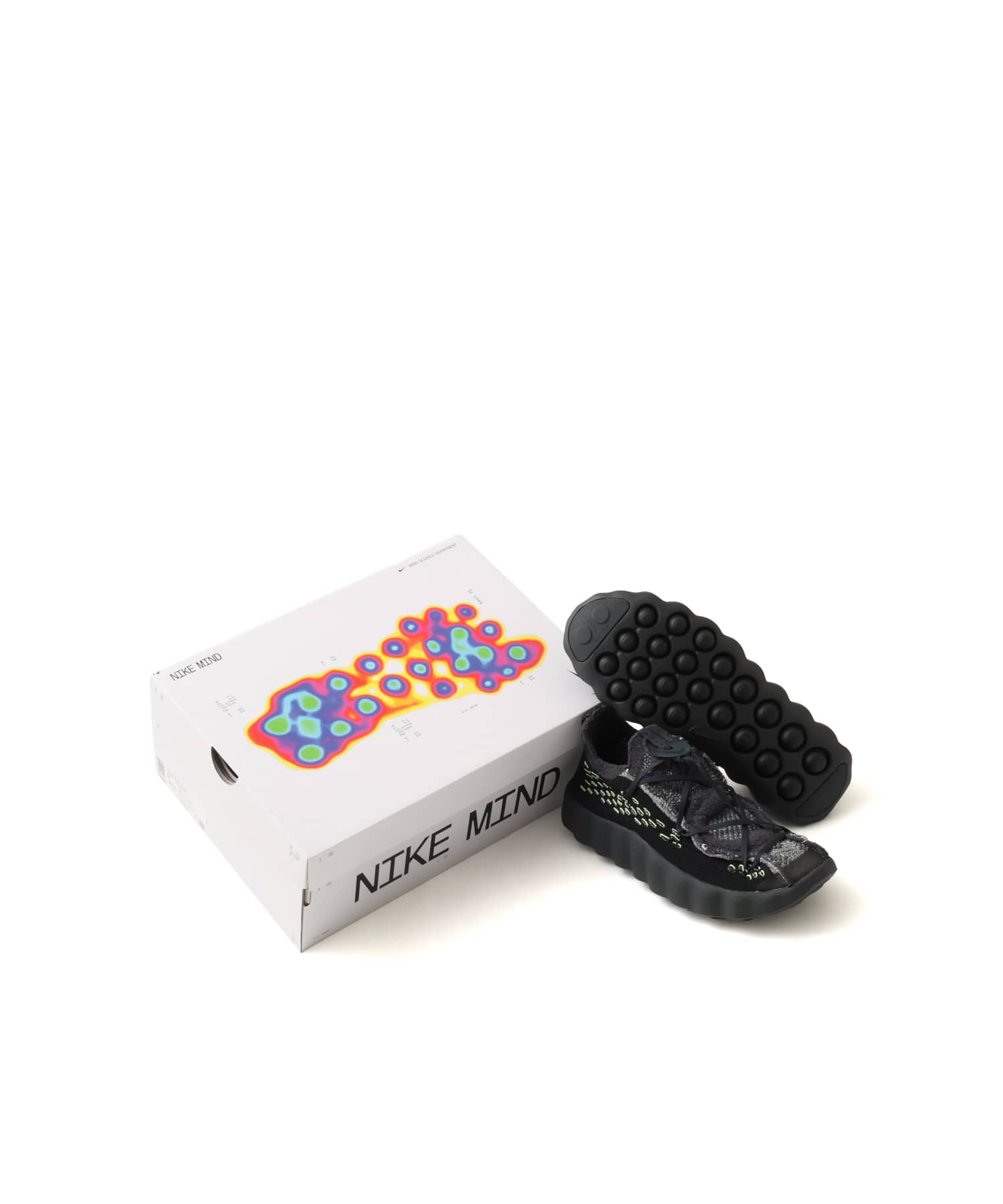NIKE MIND 002 FK QS BLACK/DK SMOKE GREY-ANTHRACITEの画像