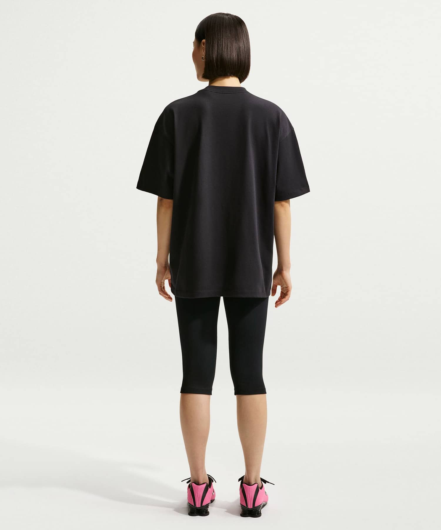 NIKE AS W NSW CLASSIC OS OC11 TEE BLACKの画像