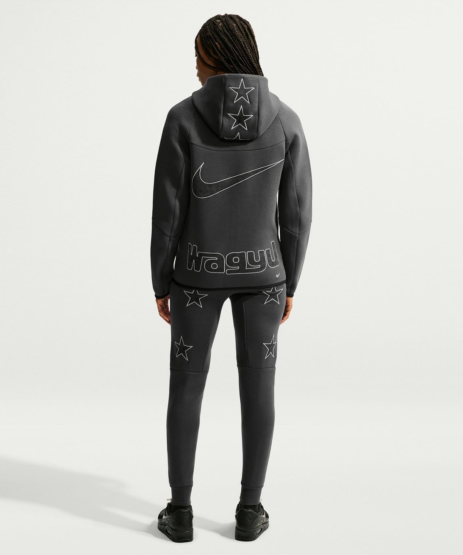 NIKE M NRG WAGYU TECH FLC JGGR DARKGRAYの画像