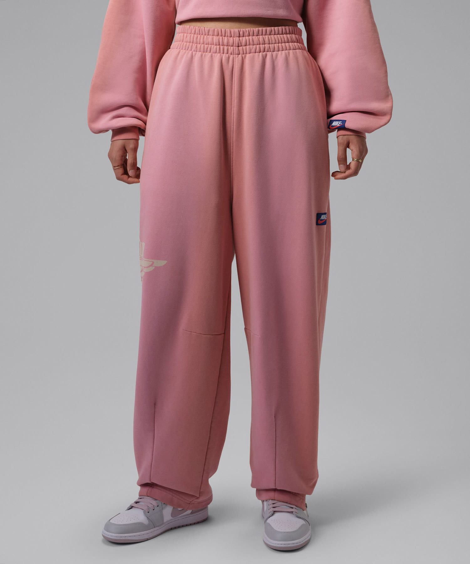 JORDAN BRAND AS W J FLT FLC WL PNT WINGS PINKの画像