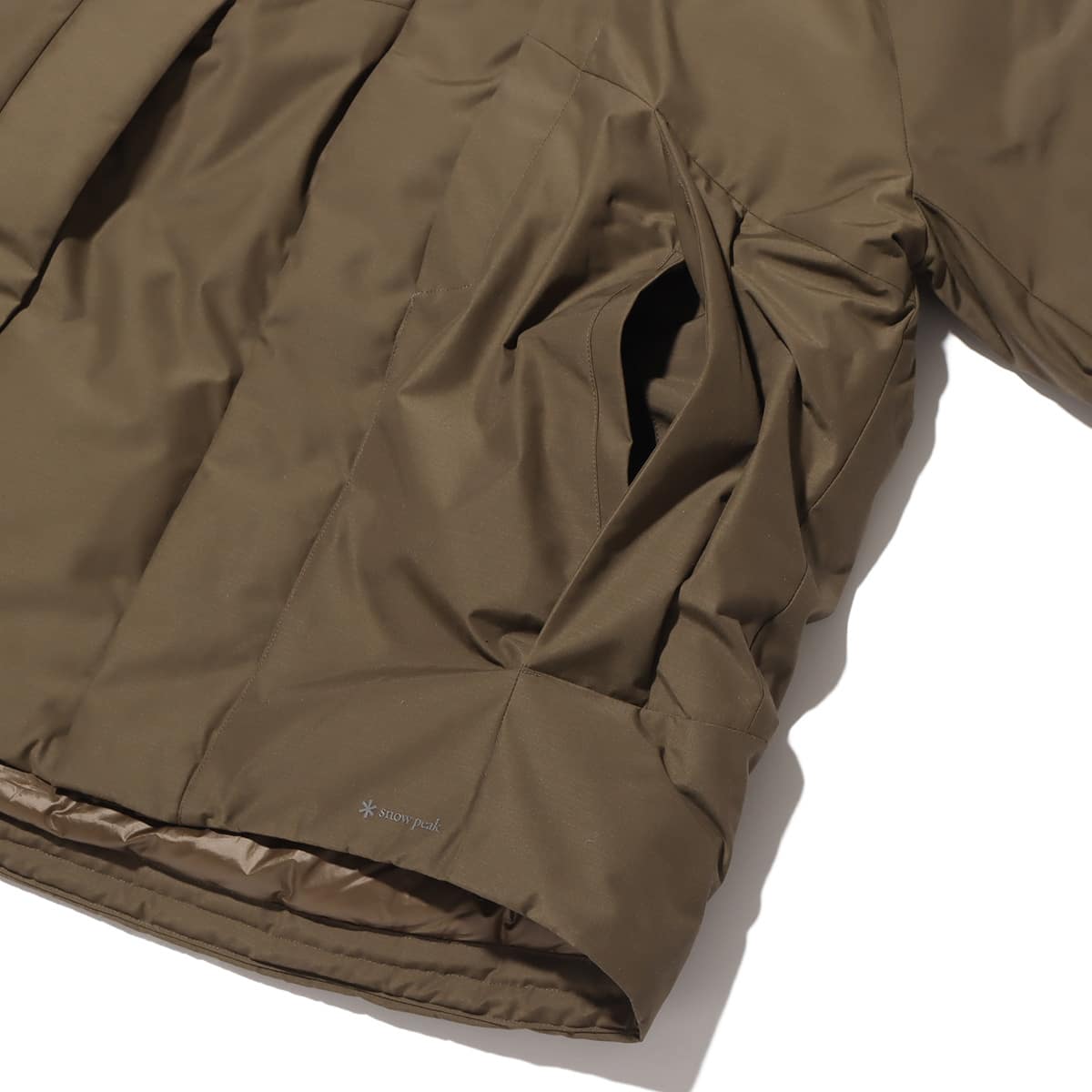 snow peak FR 2L Down Jacket Olive 23FA-Iの画像