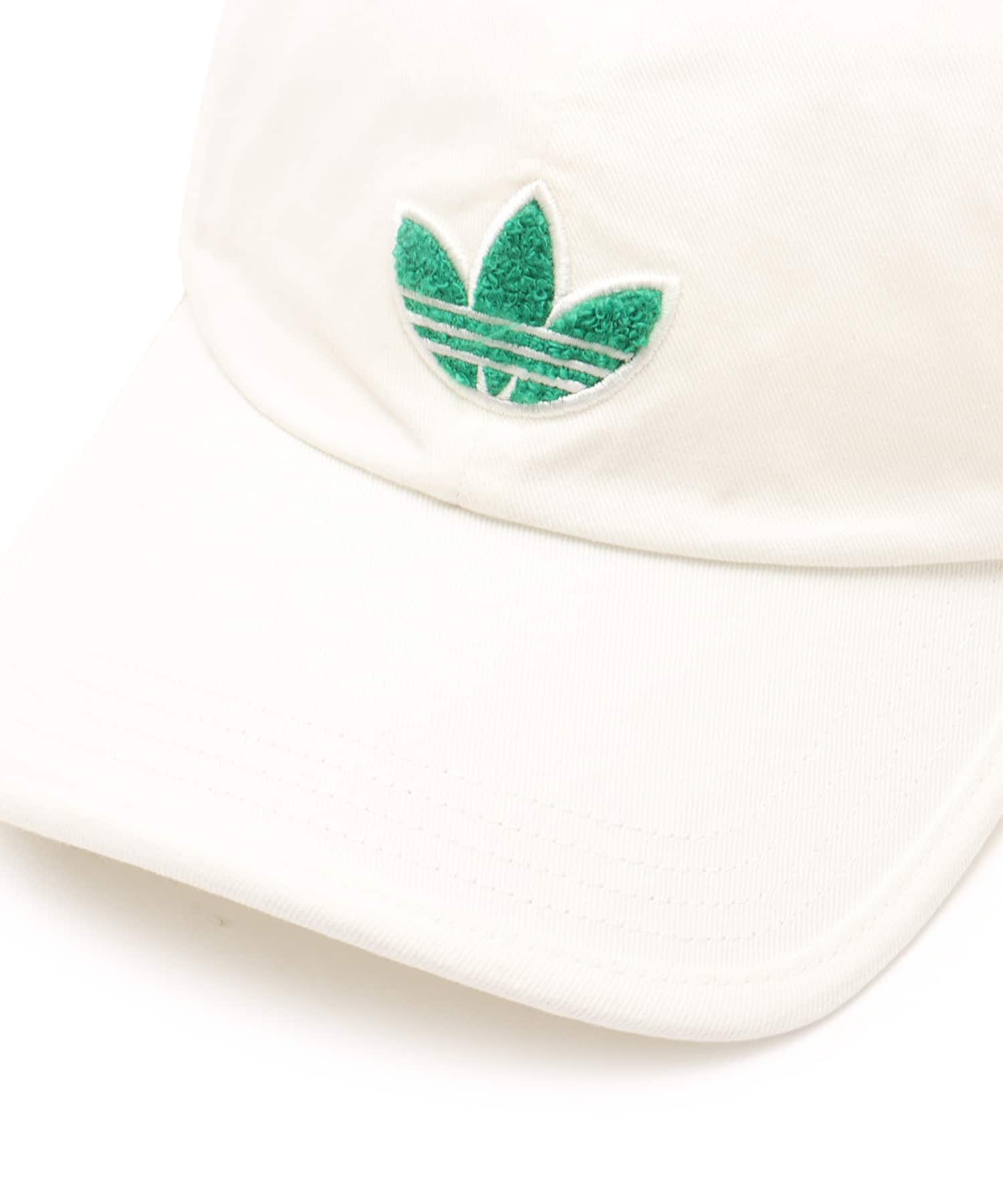 adidas SPORTY & RICH CAP チョークホワイト/グリーンの画像