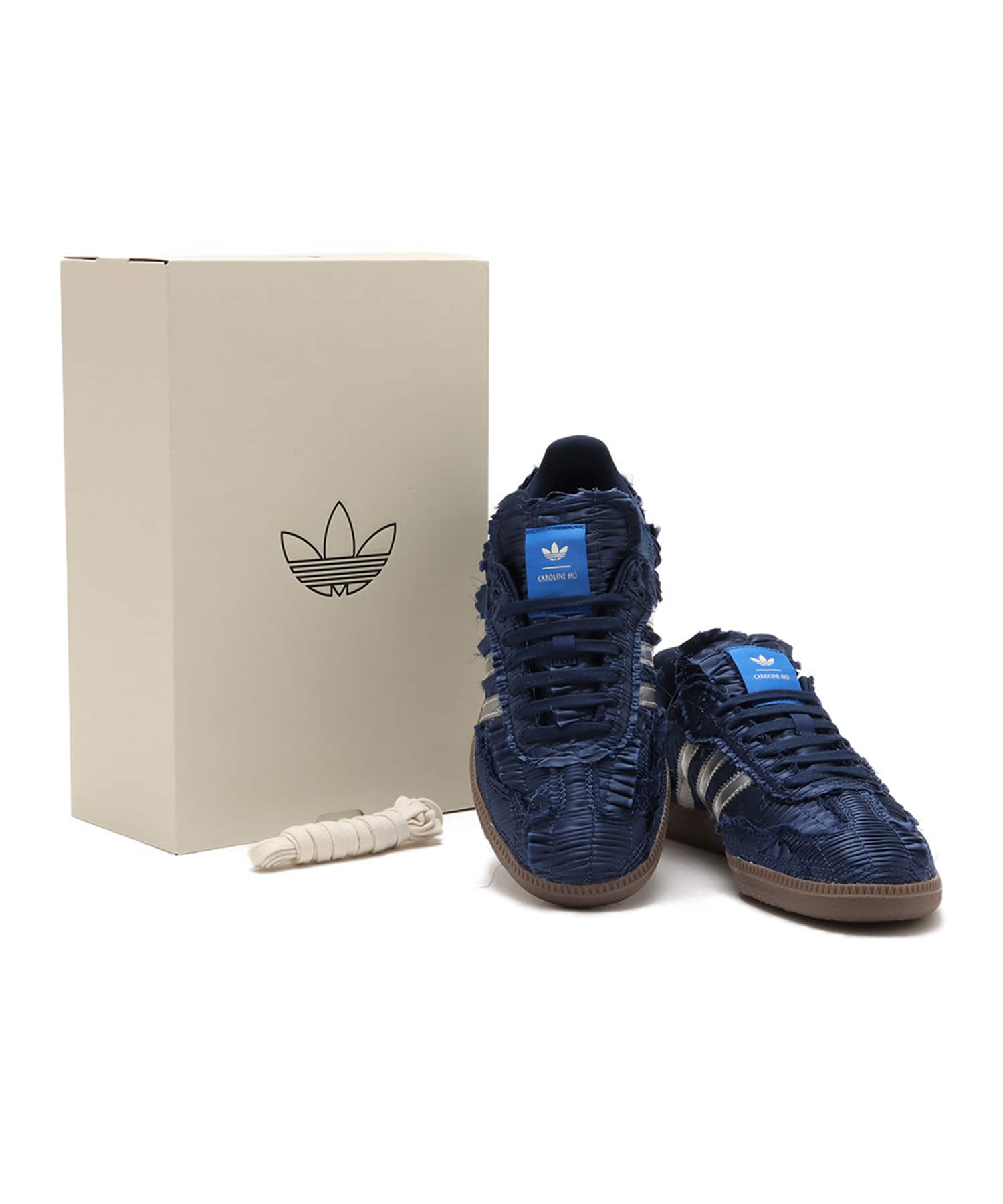 adidas SAMBA OG CAROLINE HU DKBLUE/SILVMT/CWHITEの画像