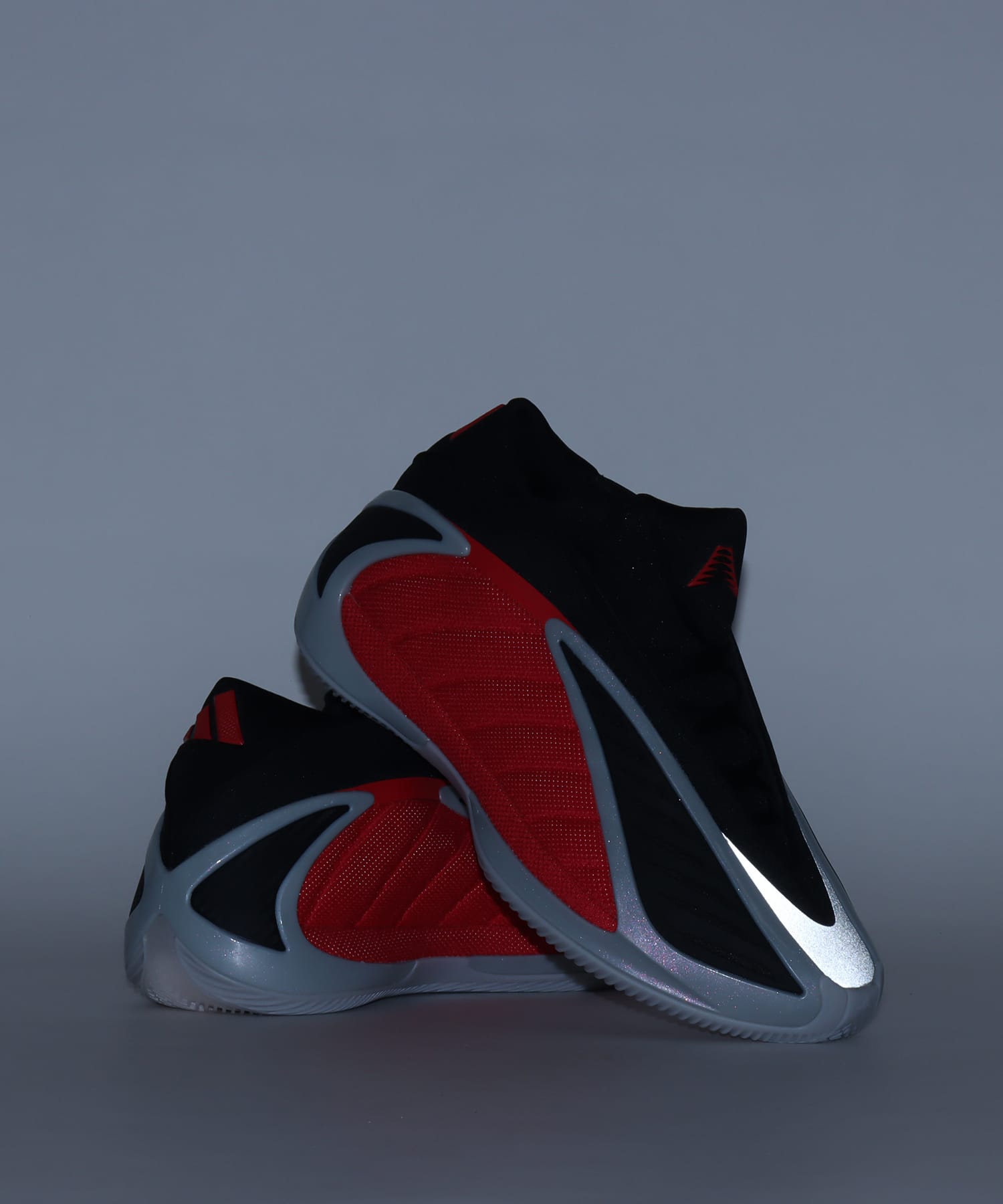 adidas ANTHONY EDWARDS 2 SILVMT/PURRUB/CBLACKの画像