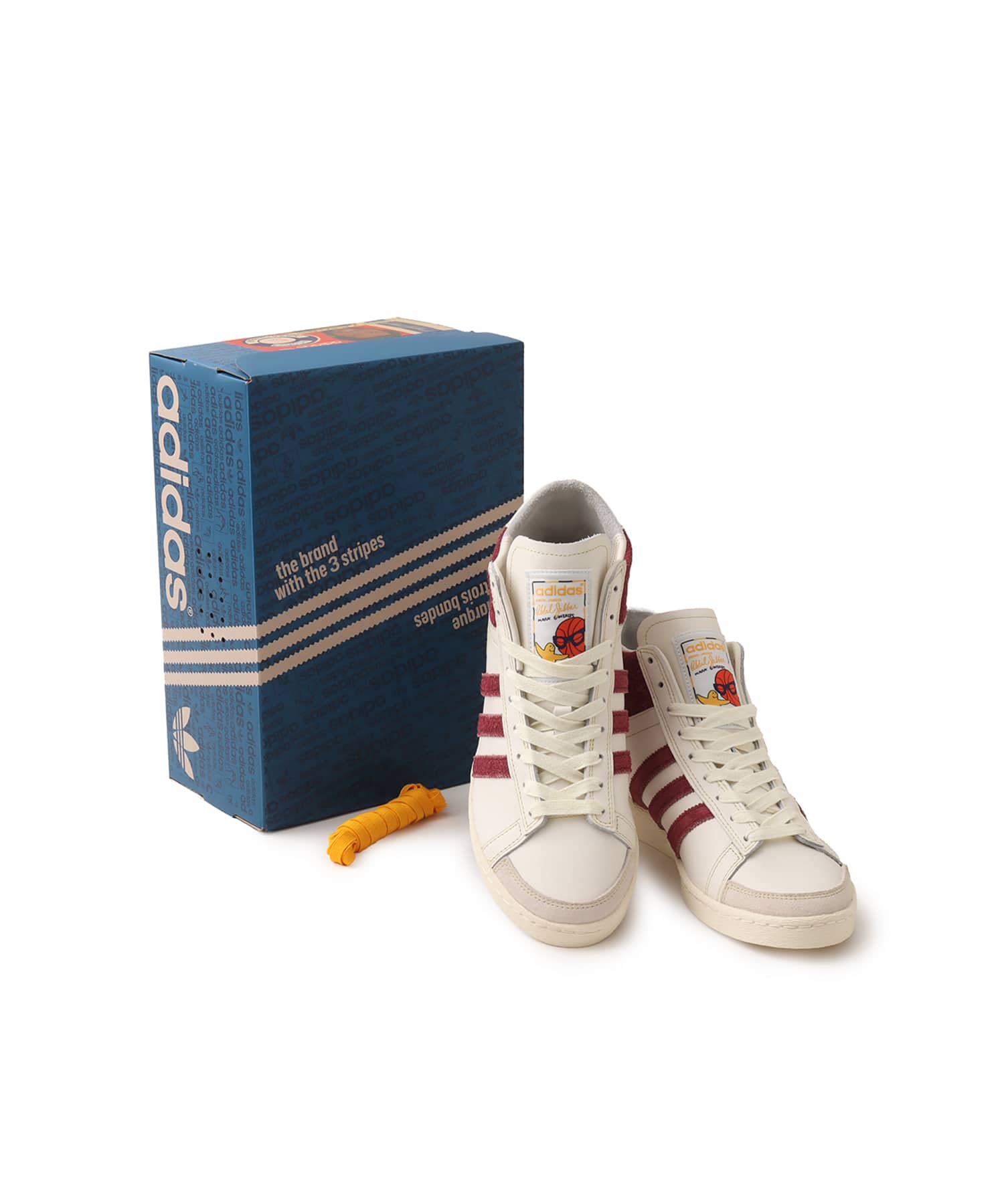 adidas GONZ JABBAR HI CWHITE/SHARED/ALUMINの画像