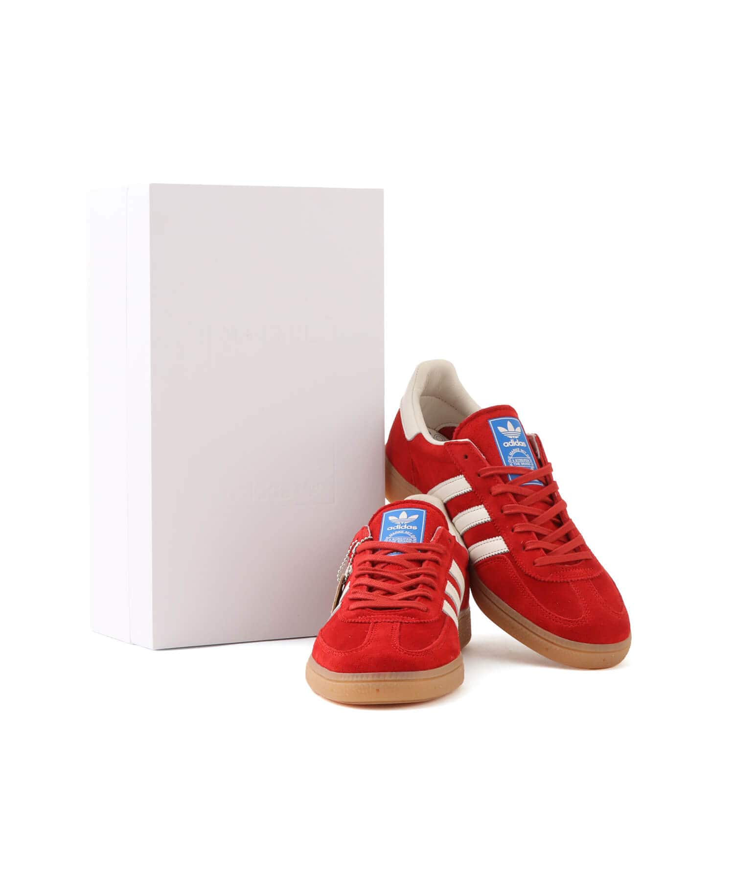 adidas HANDBALL SPEZIAL MADE IN GERMANY EQTRED/OWHITE/GUMM2の画像