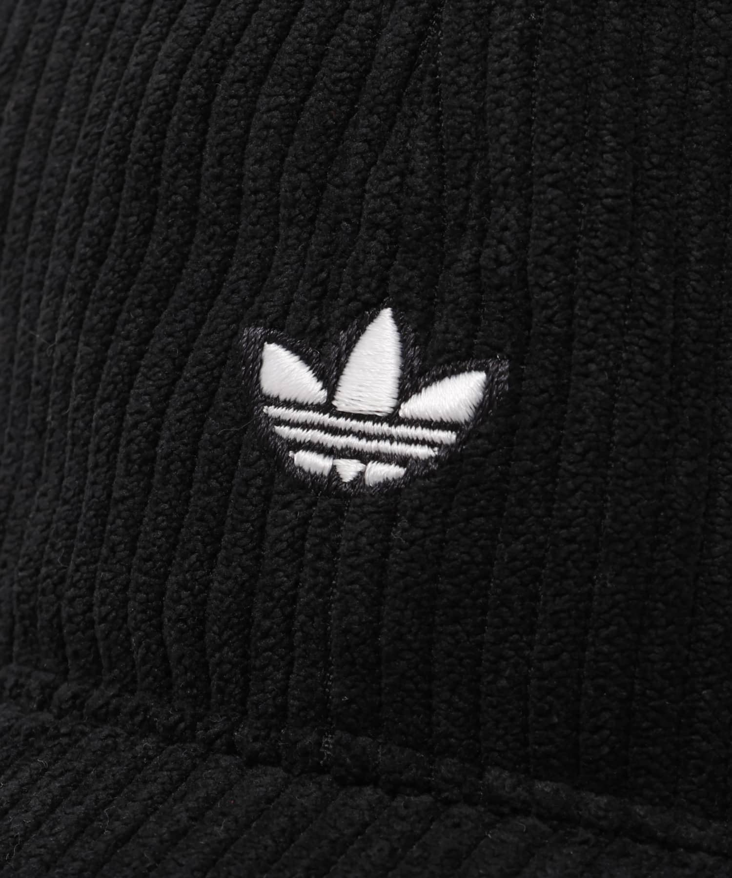 adidas CORDUROY BASEBALL CAP ブラックの画像