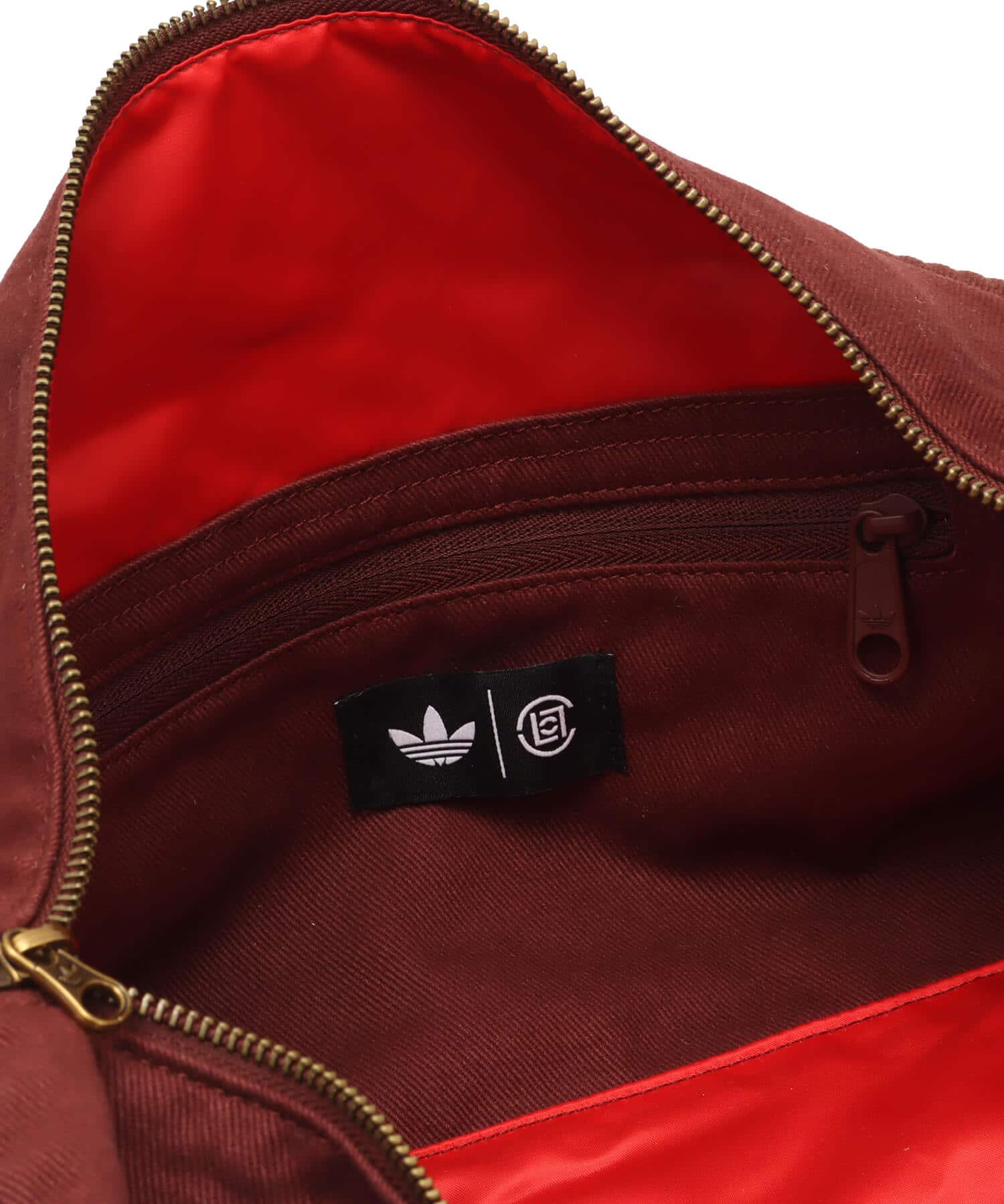 adidas CLOT BARREL BAG BY EDISON CHEN fox brownの画像